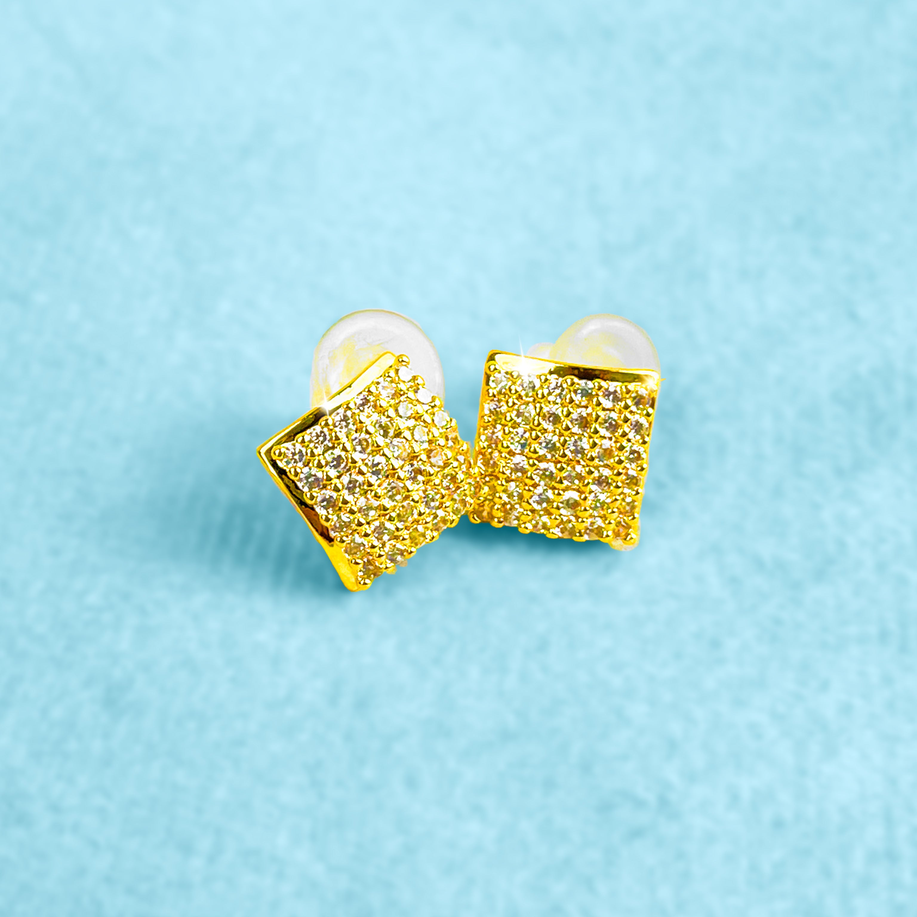 Pendientes Cuadrados Plata 925