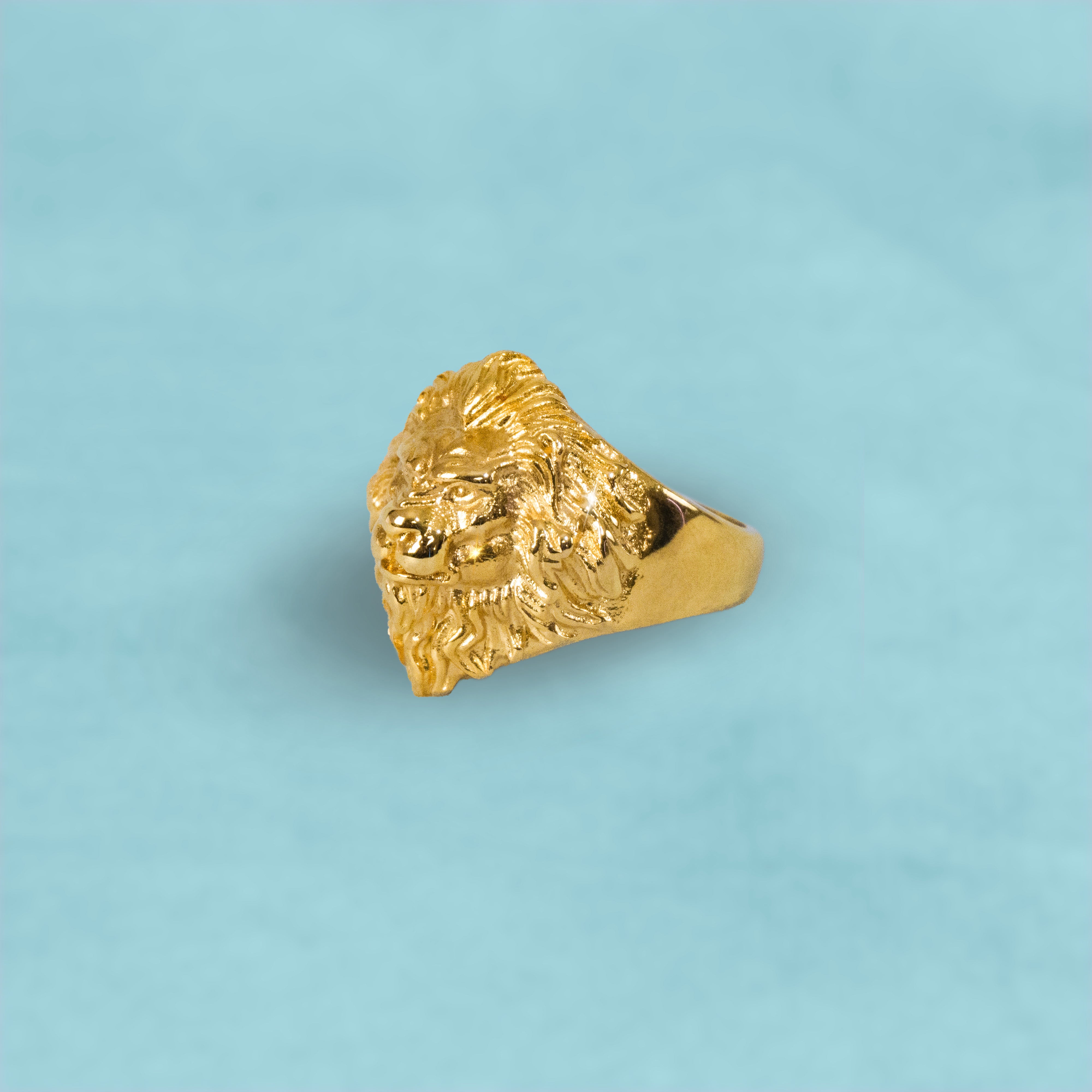 Anillo Lion Oro 18K