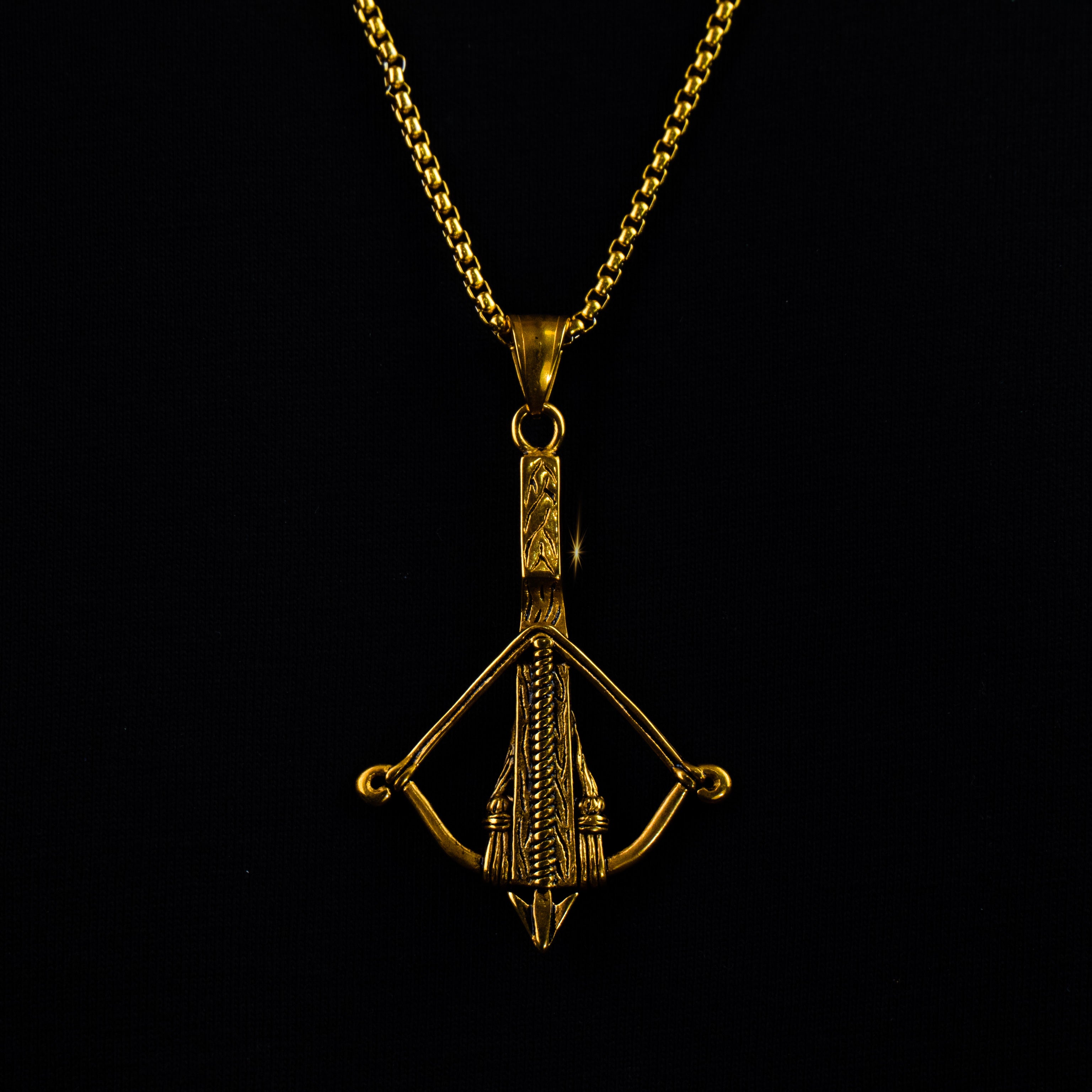 Colgante Ballesta Oro 18K