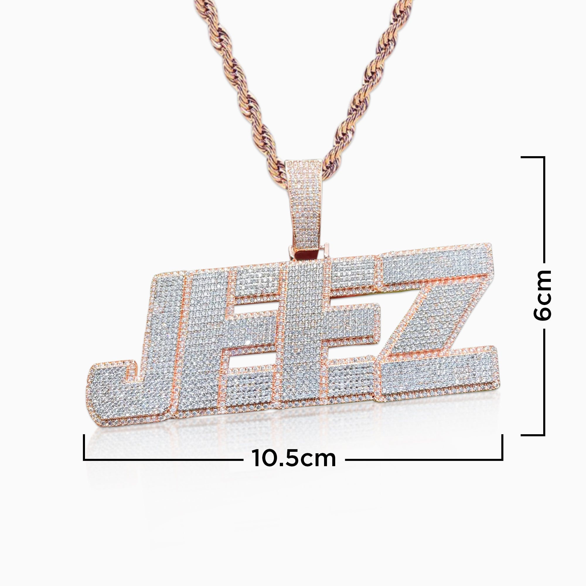 Personalized "TRAPSTAR" pendant | Style #4