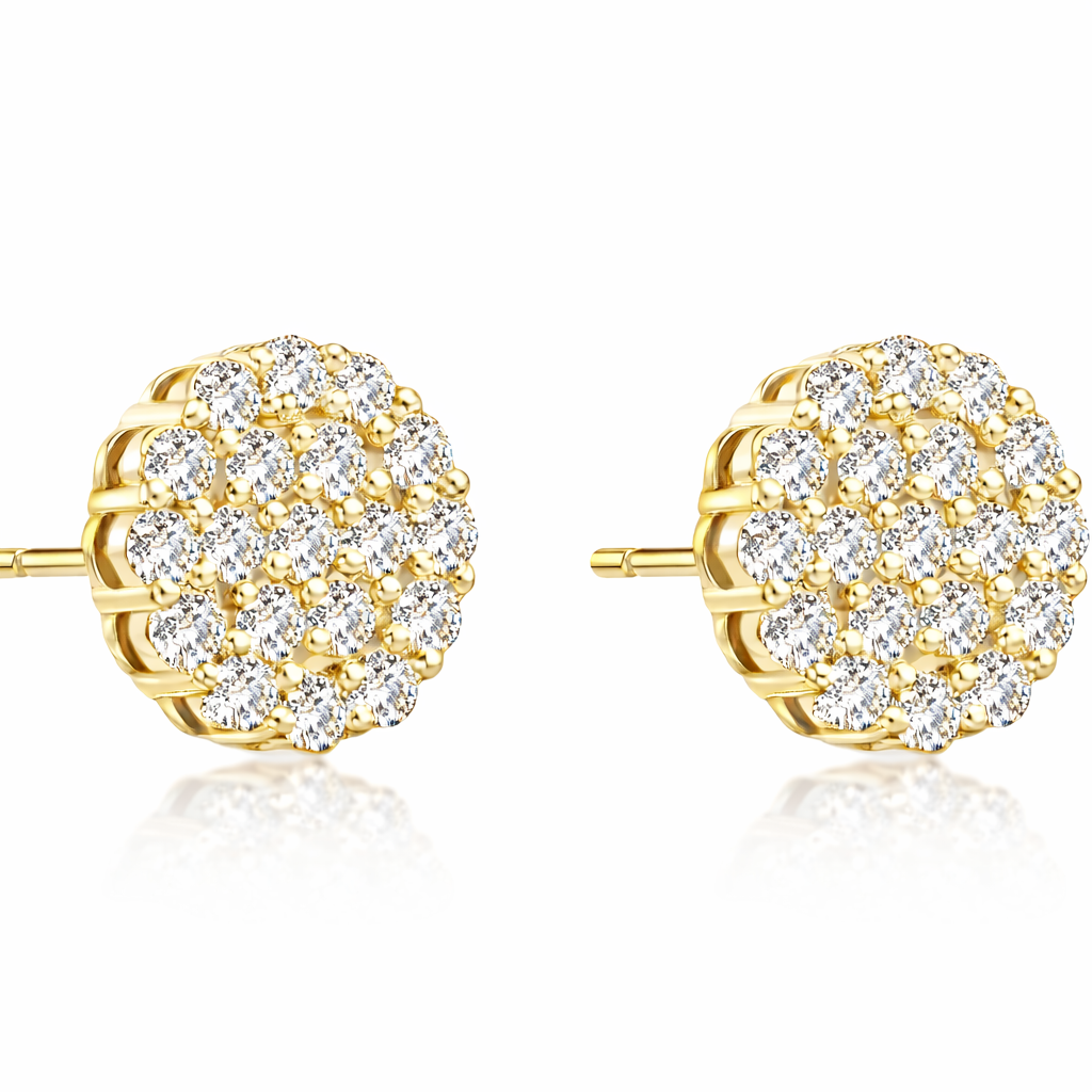 French light luxury earrings oro