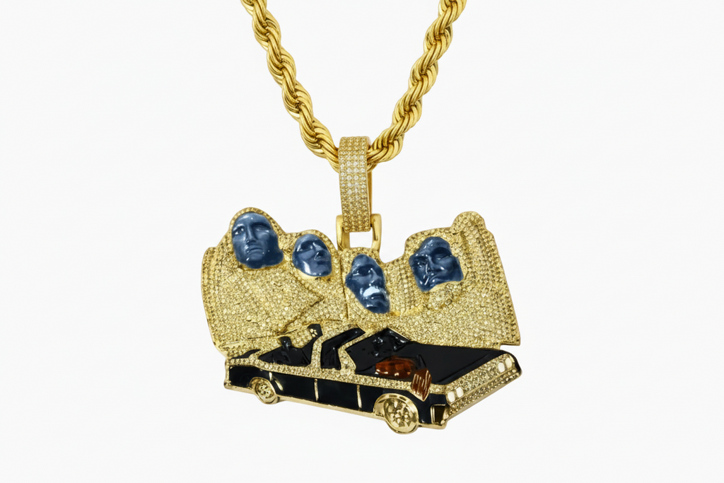 Colgante Presidentes x Hades 66 Oro 14K