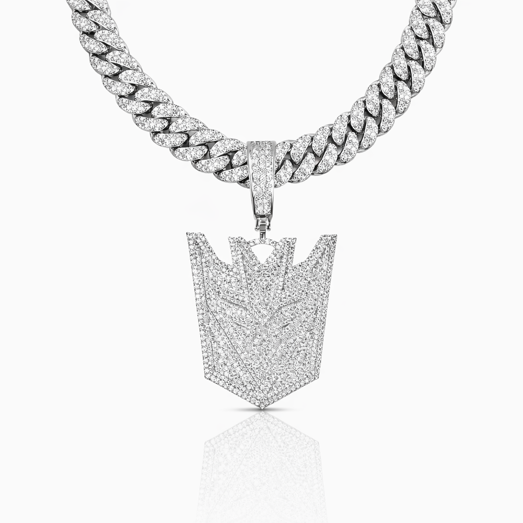 Colgante Megatron Oro Blanco