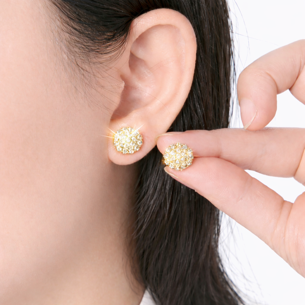 French light luxury earrings oro