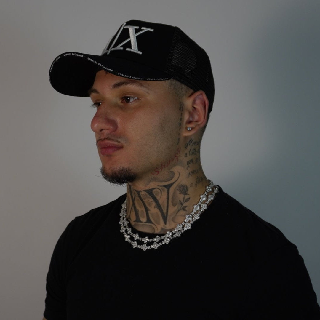 Cadena Tenis Deluxe Oro Blanco