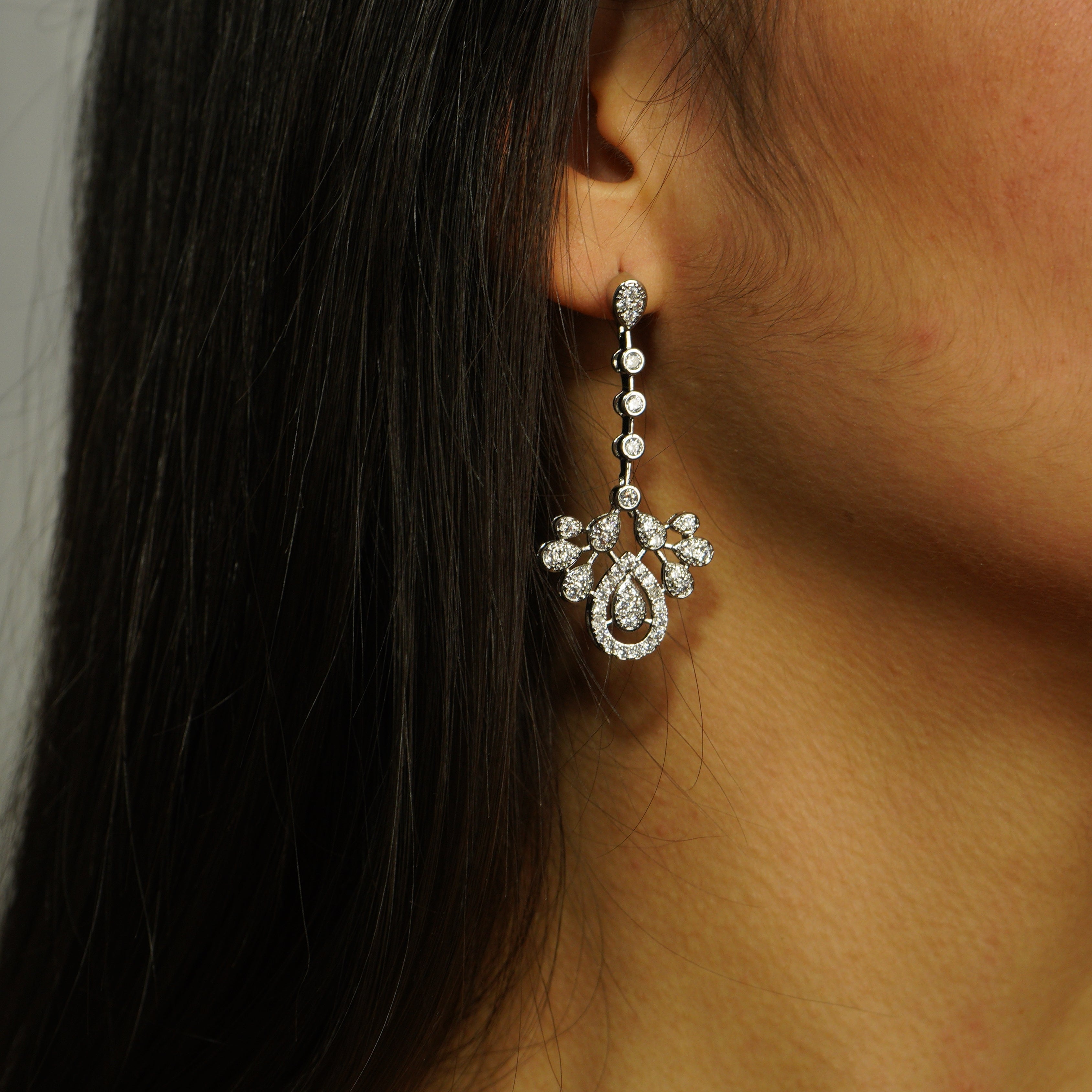 Pendiente Araña Mujer Plata 925