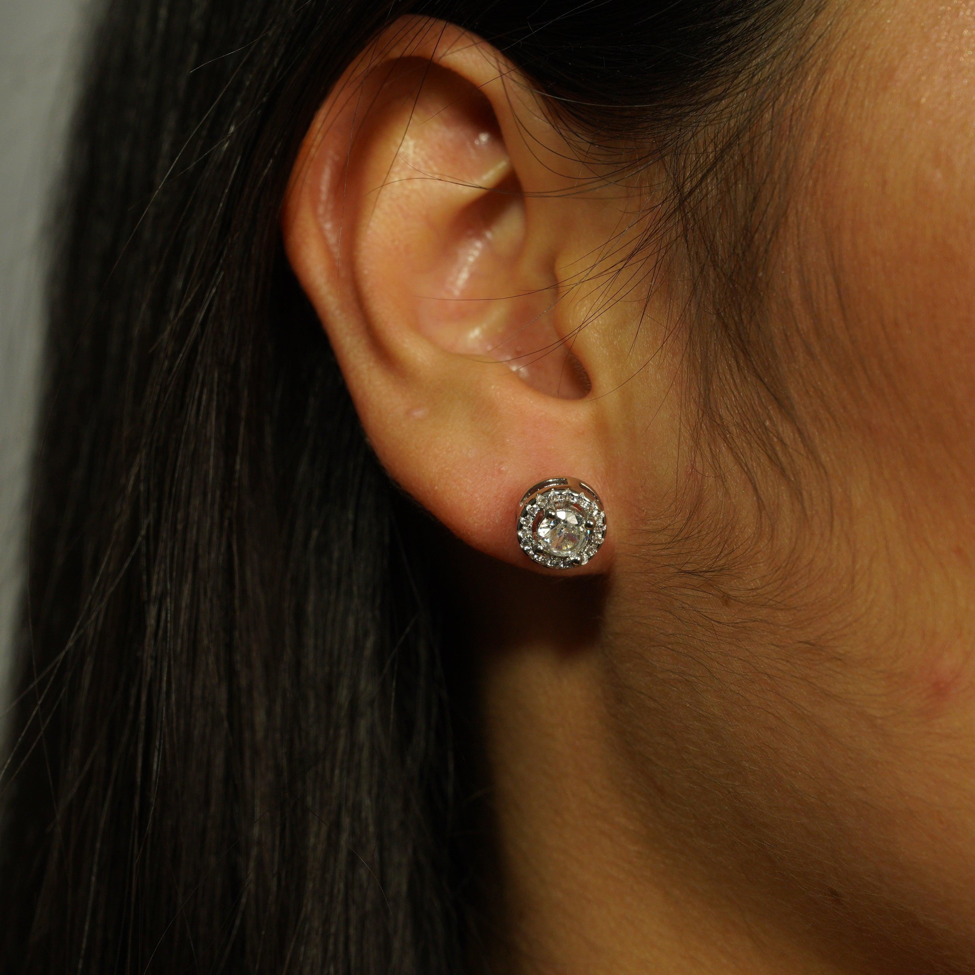 Pendientes Eternity Ice Plata 925