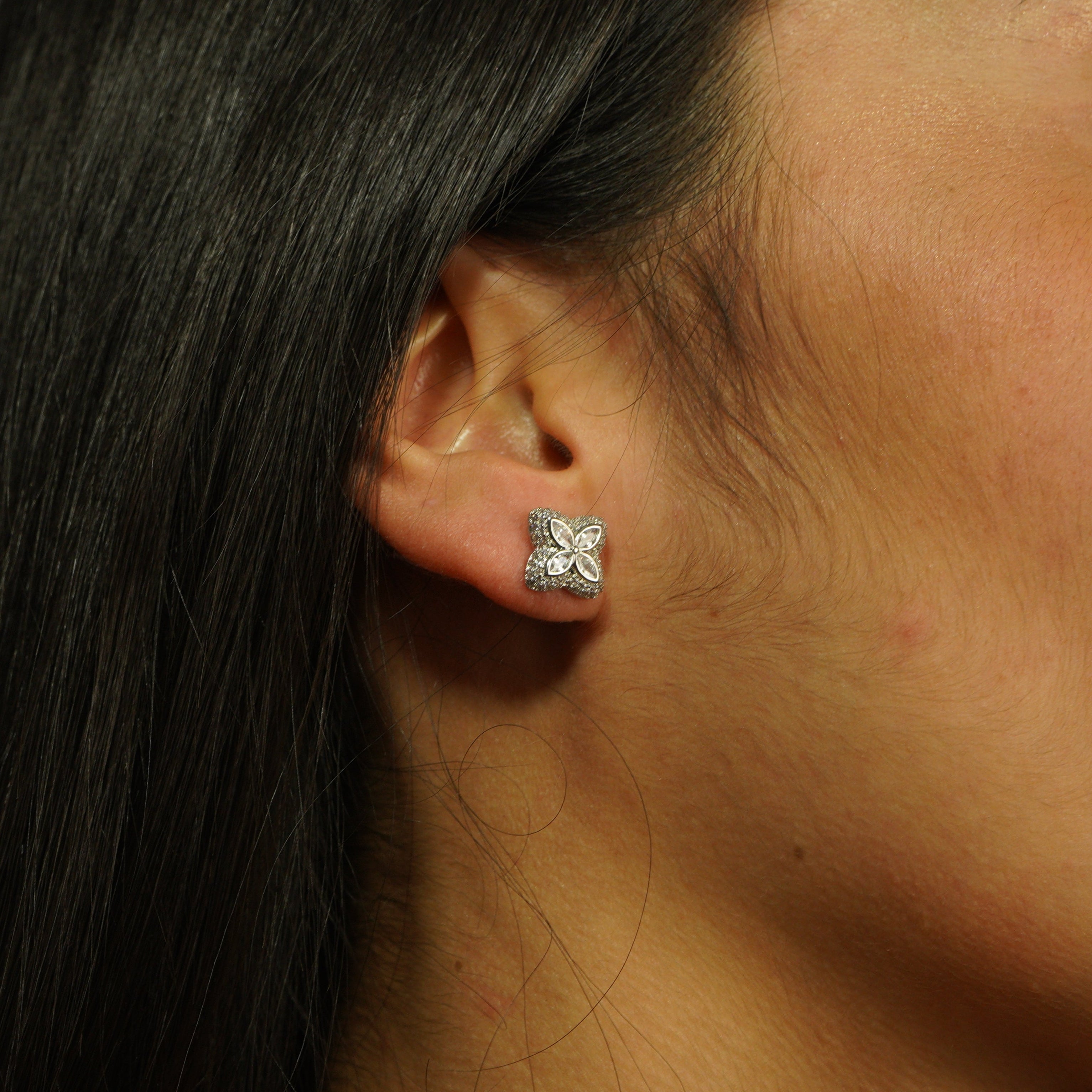 Pendiente Polaris Plata 925