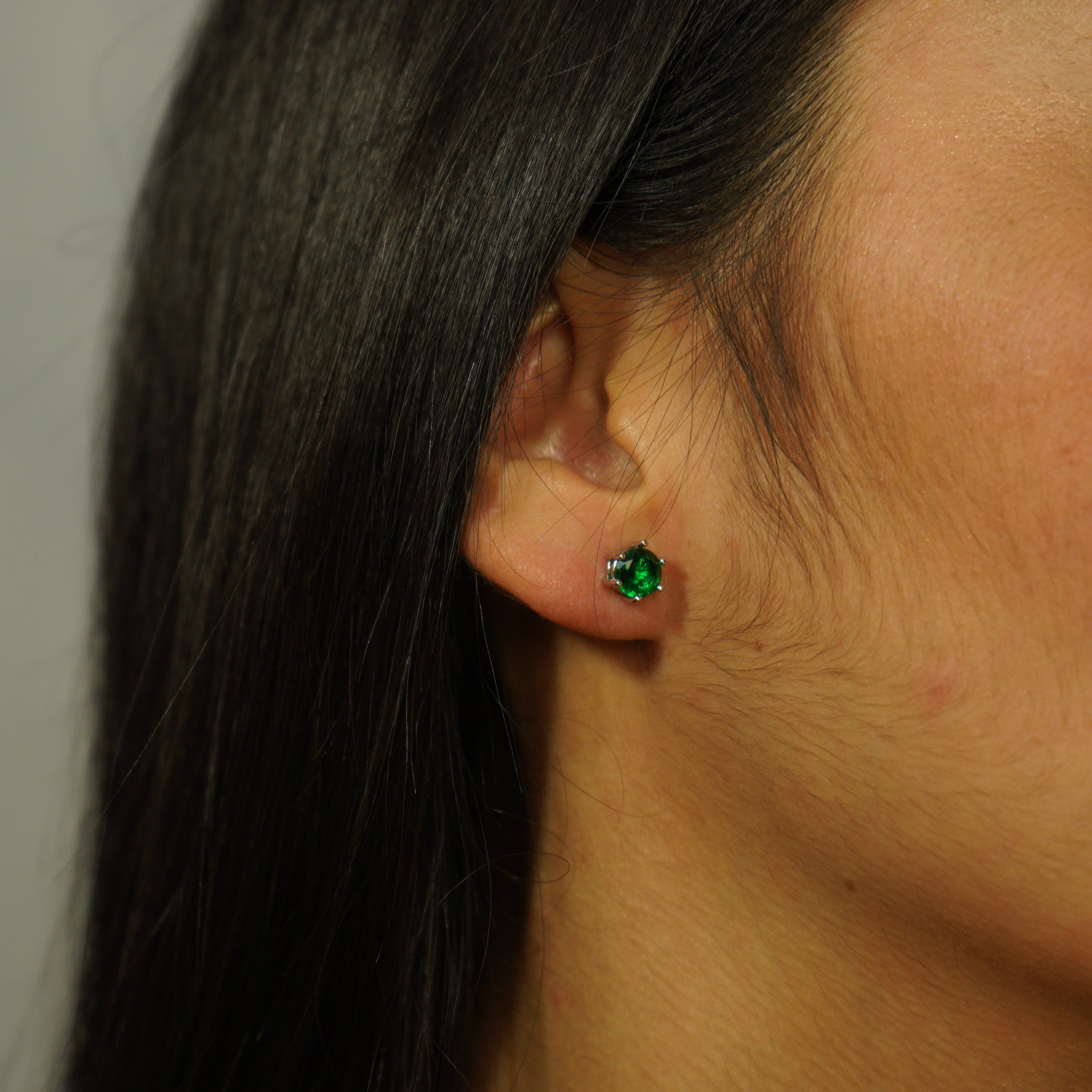 Pendientes Green Plata 925
