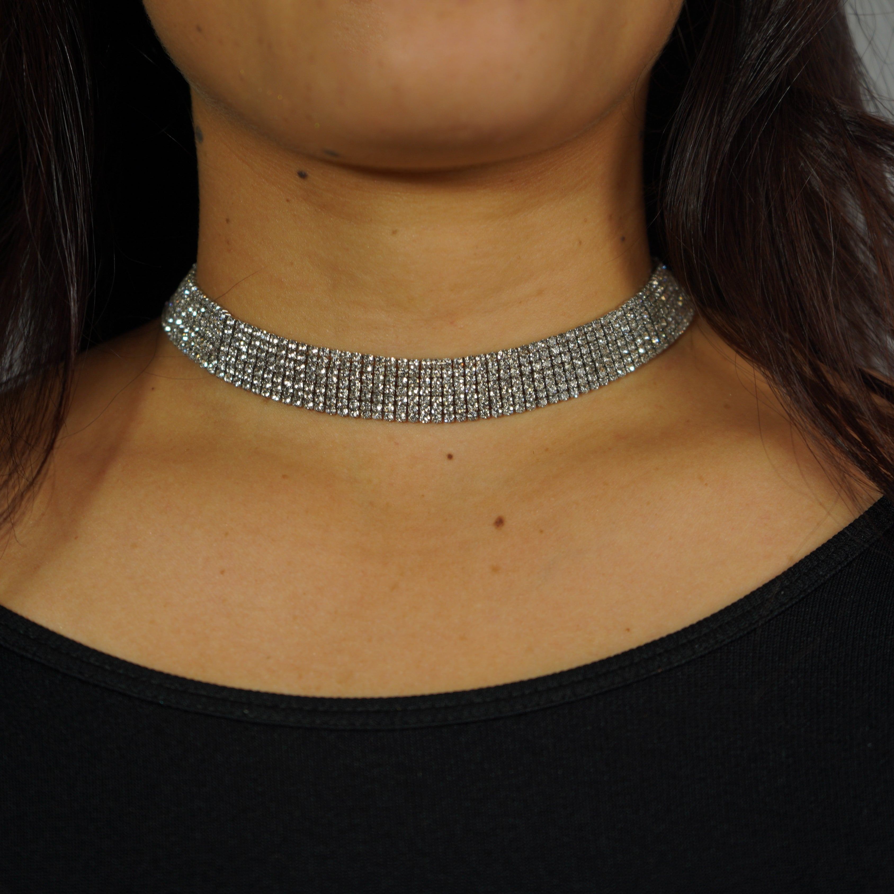 Fine Silver Choker for Women