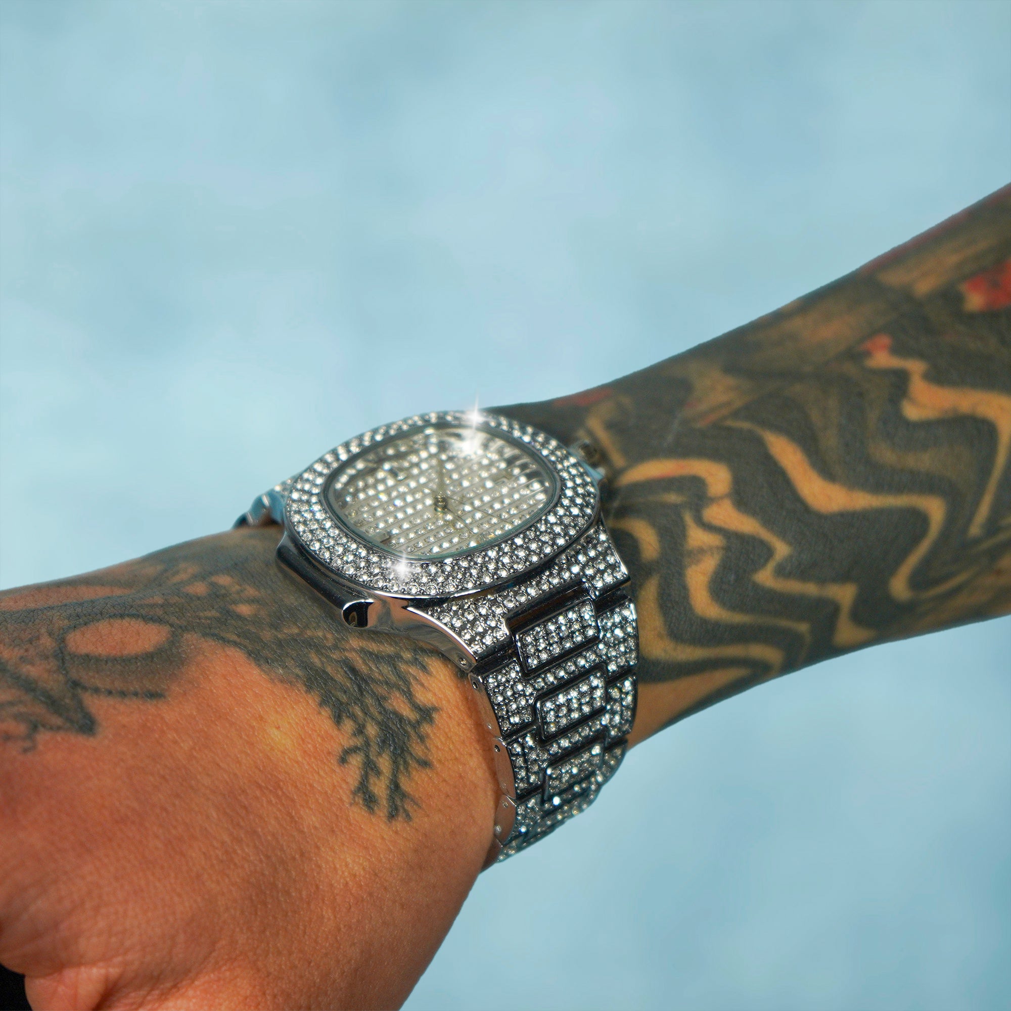 Reloj Ice Cash Oro Blanco