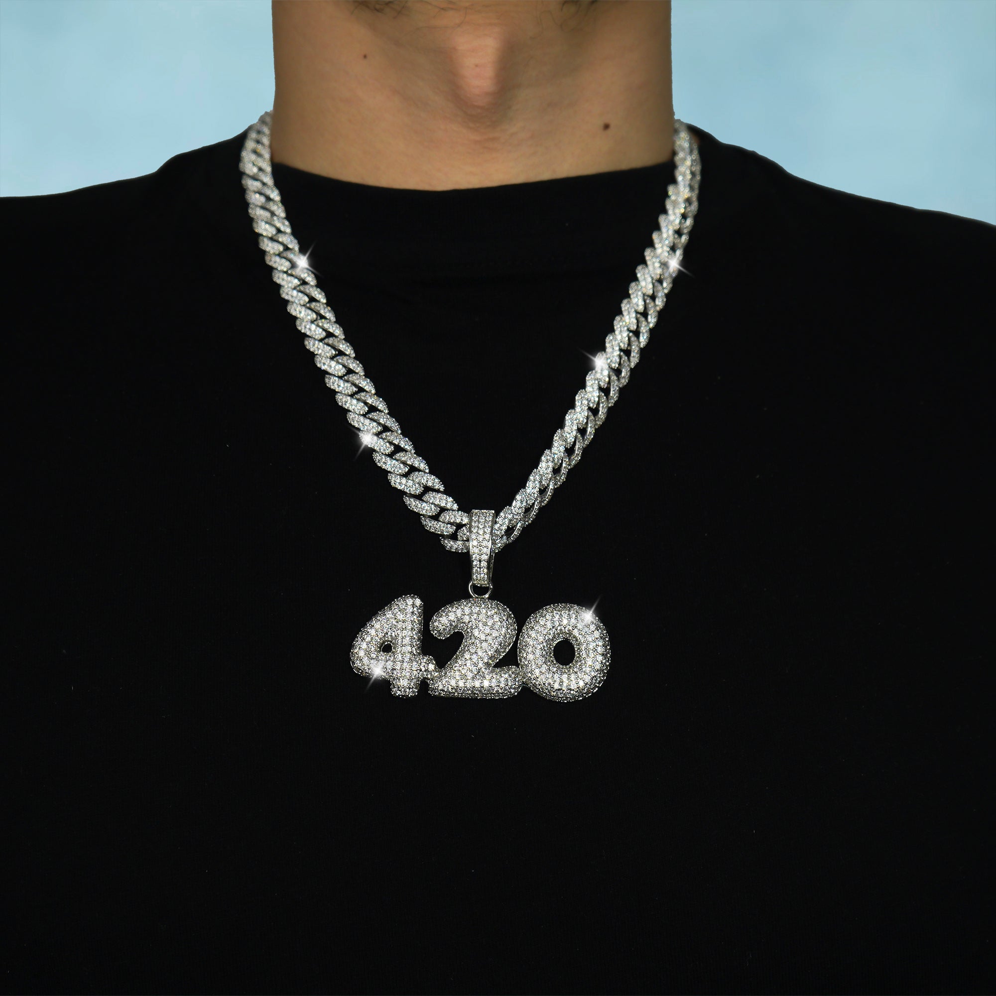 Colgante Personalizado Bubble Oro