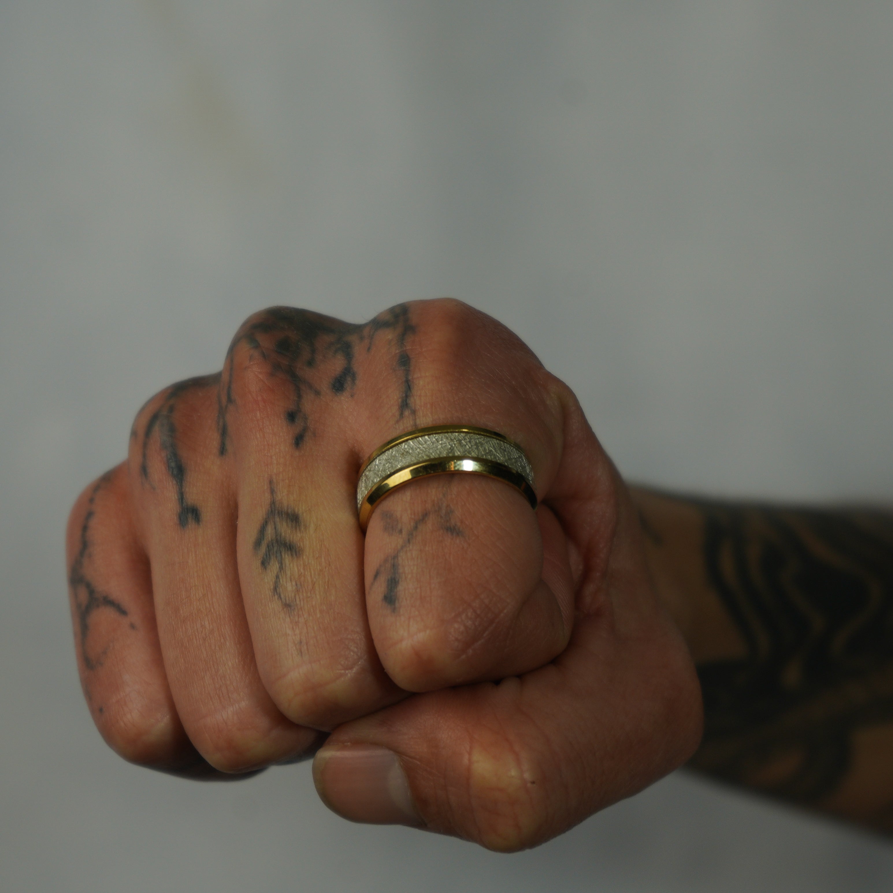 Anillo Ice Band Oro 18K