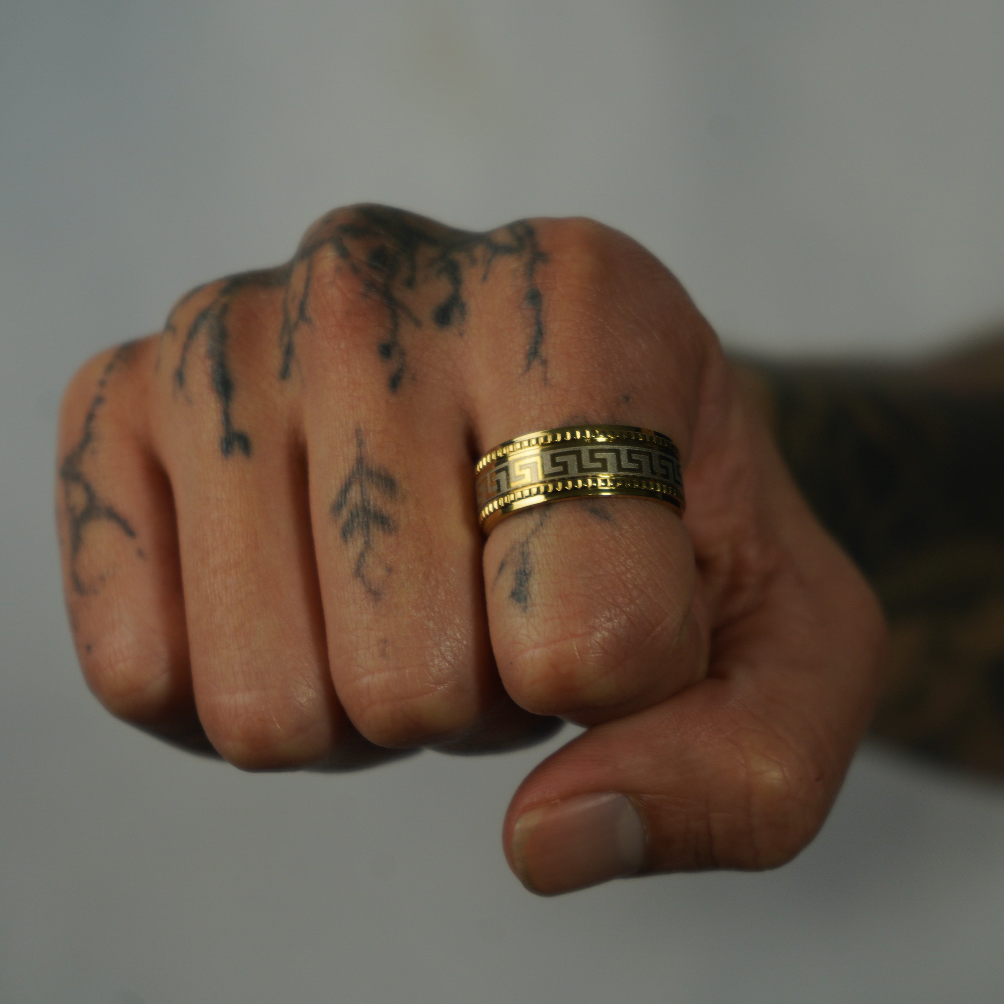 Anillo Greek Oro 18K