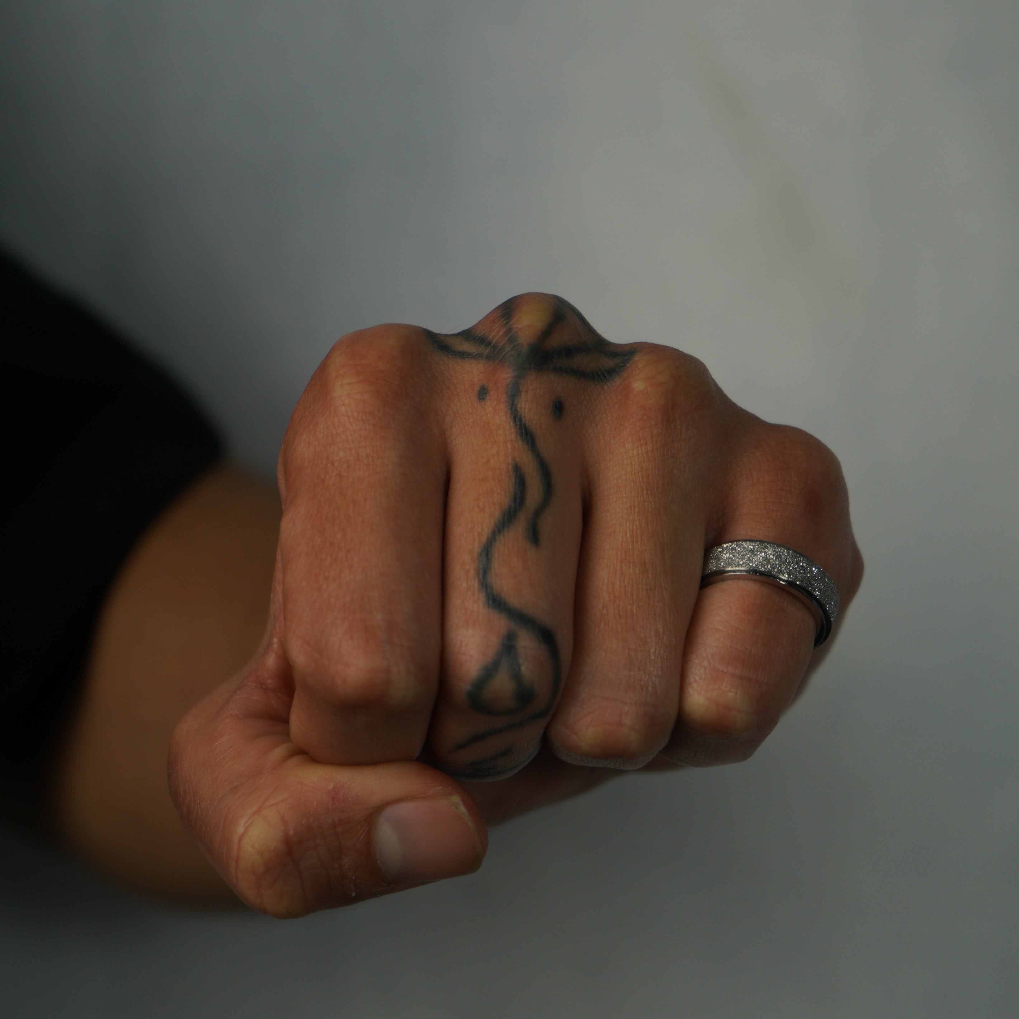 Anillo Rotable Oro Blanco