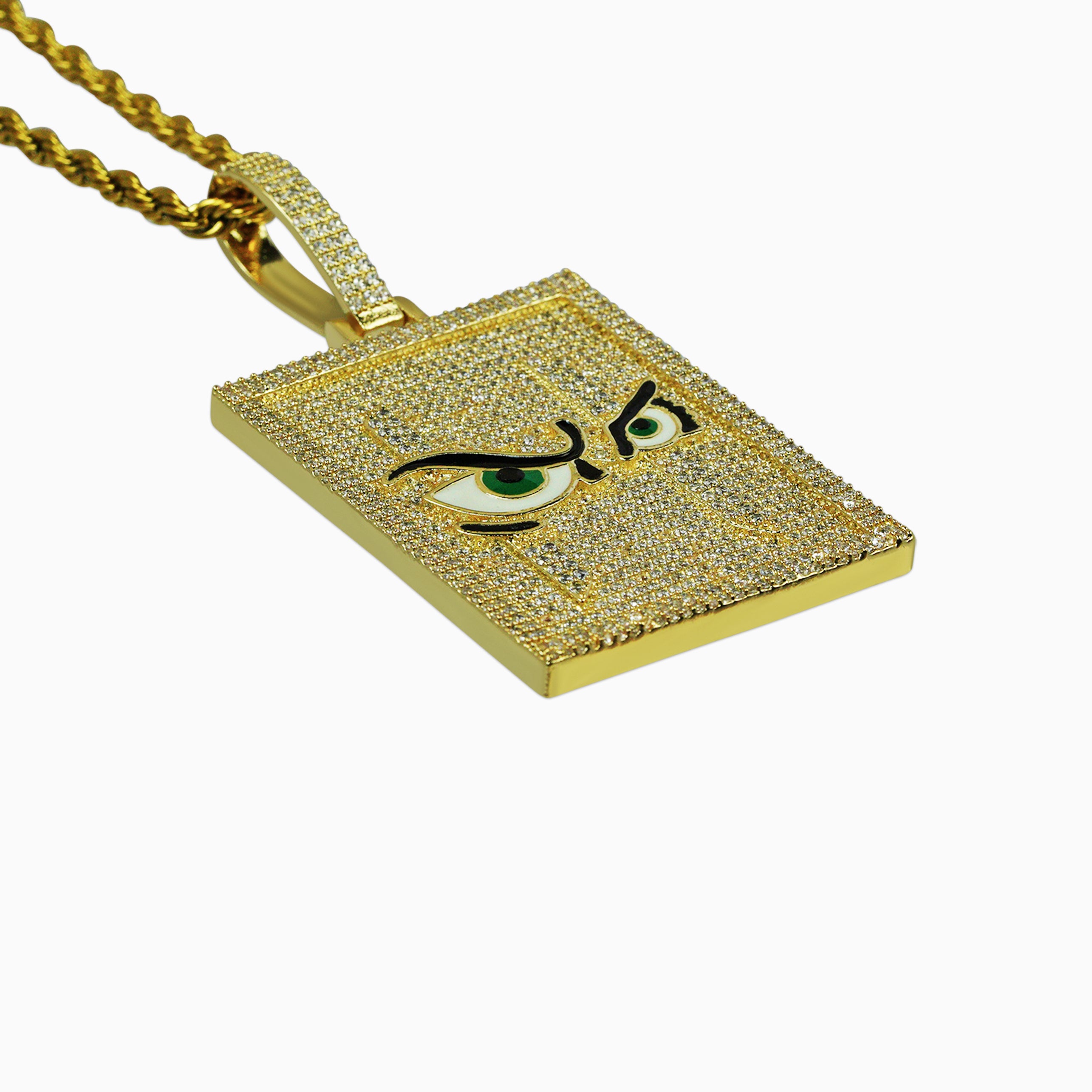 14K Gold H Pendant