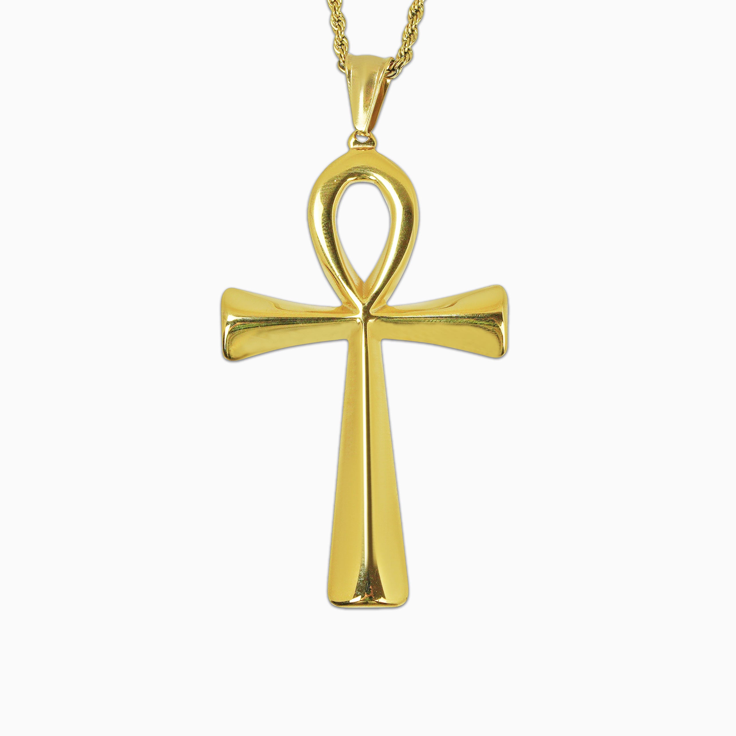 Colgante Cruz Ankh Oro 18K