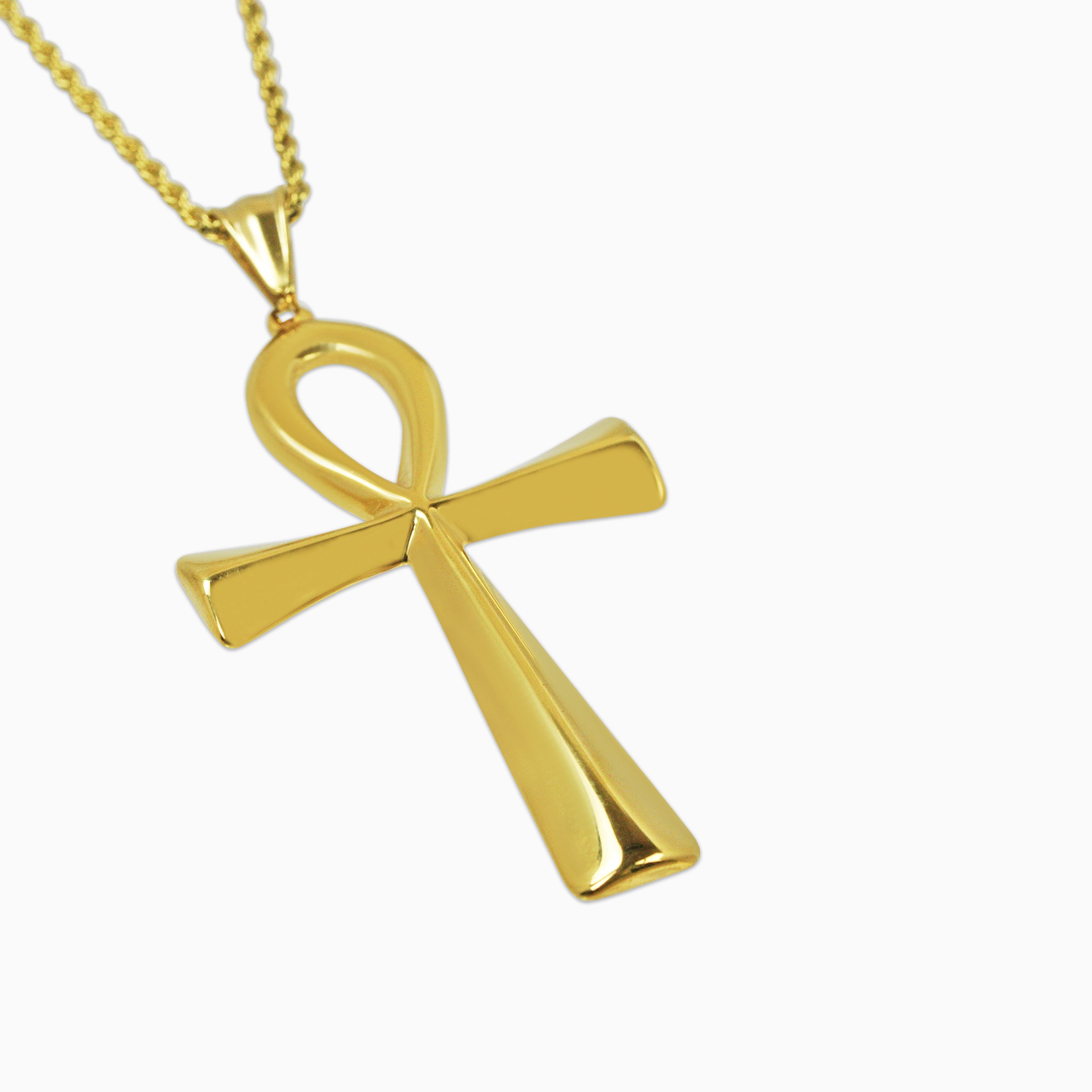Colgante Cruz Ankh Oro 18K
