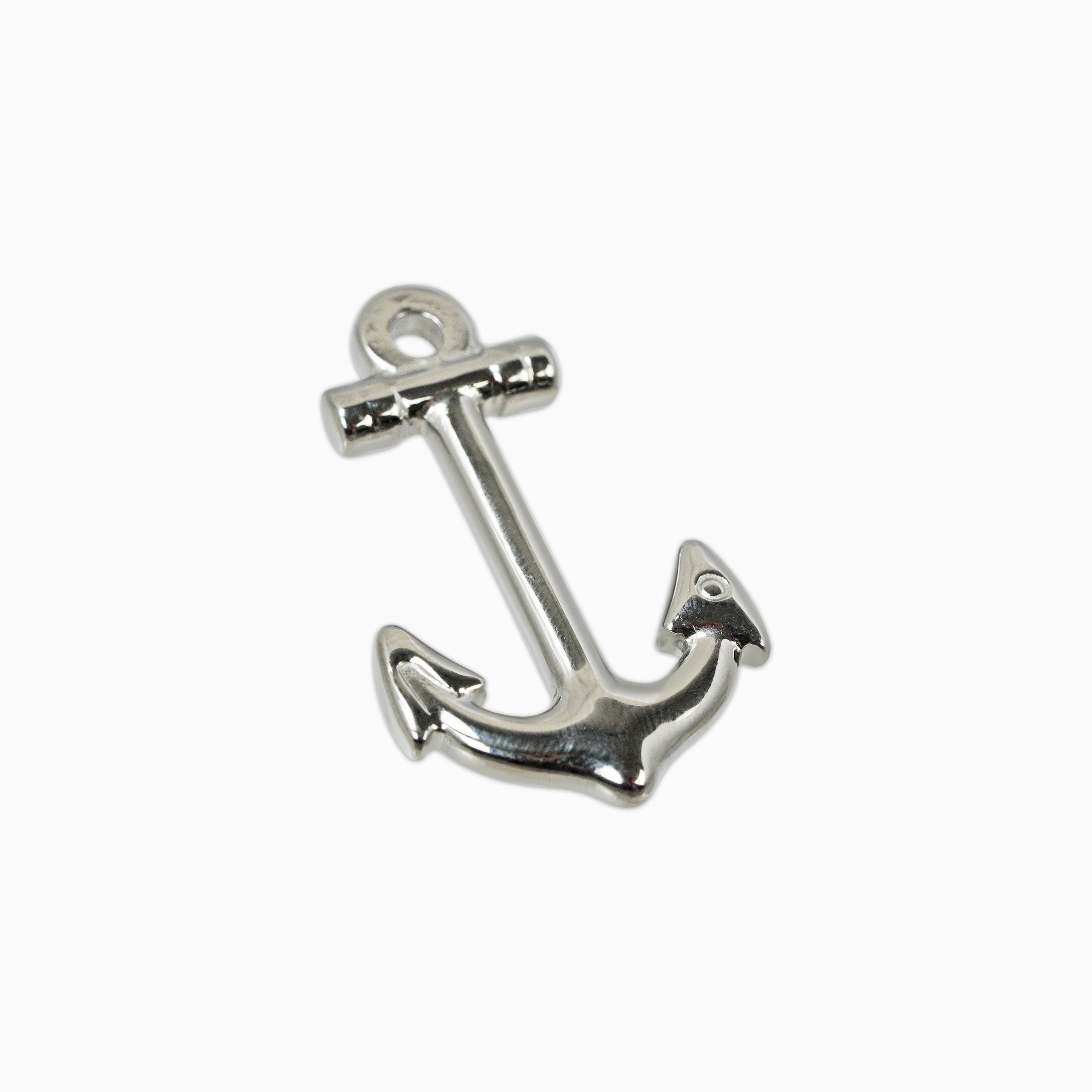 Colgante Ancla Marina Oro Blanco