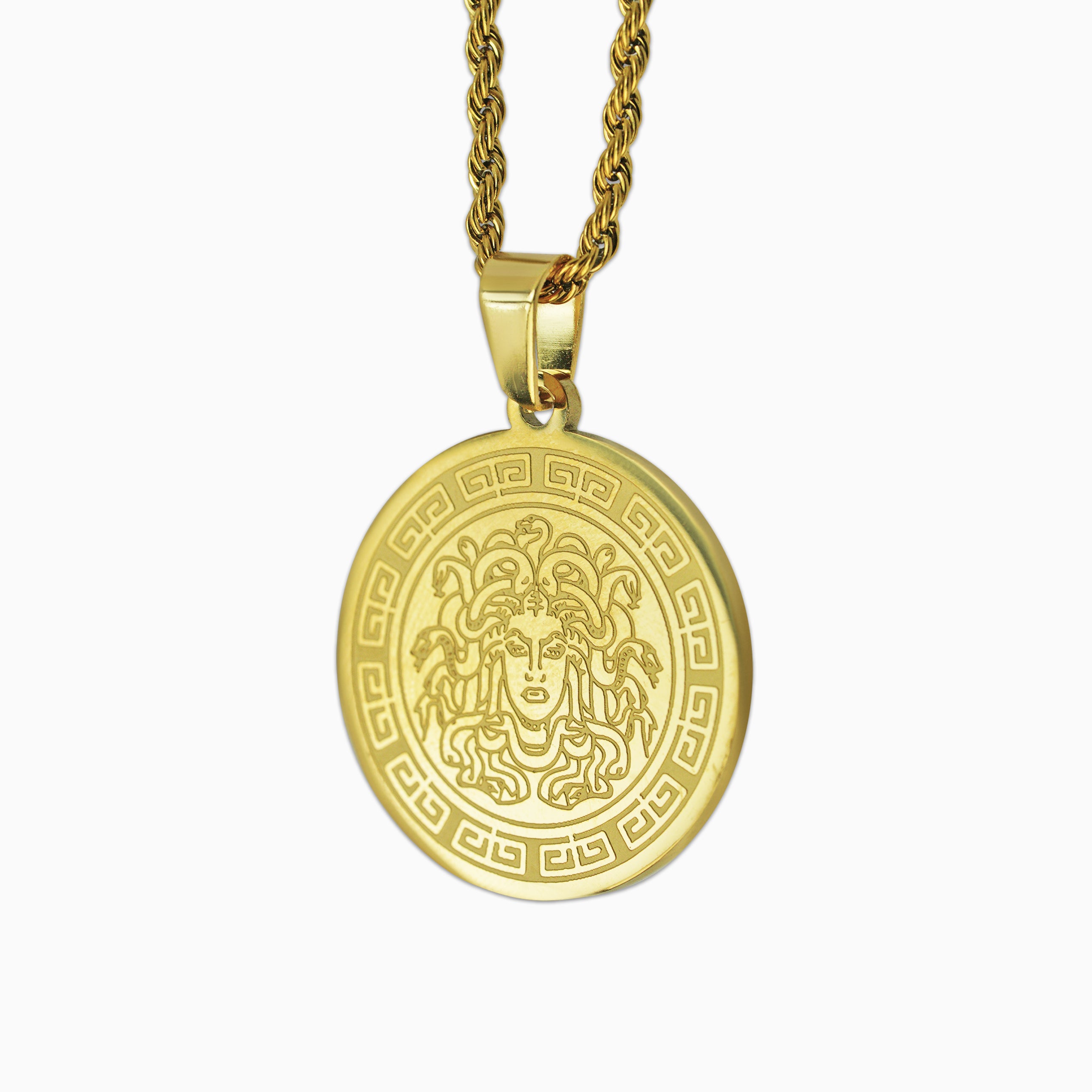 Colgante Medusa Prestigio Oro 18K