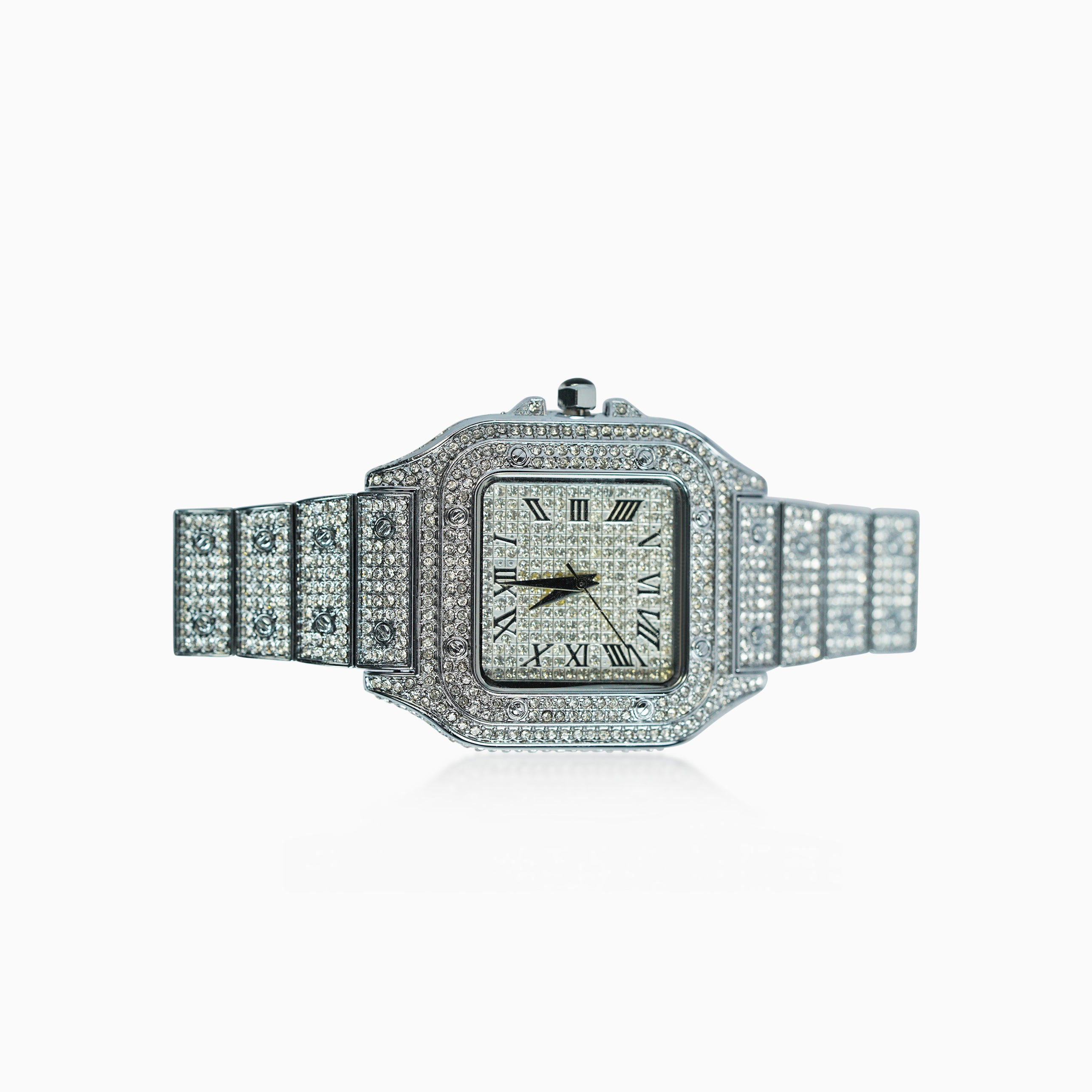 Reloj Santoz Clásico Oro Blanco