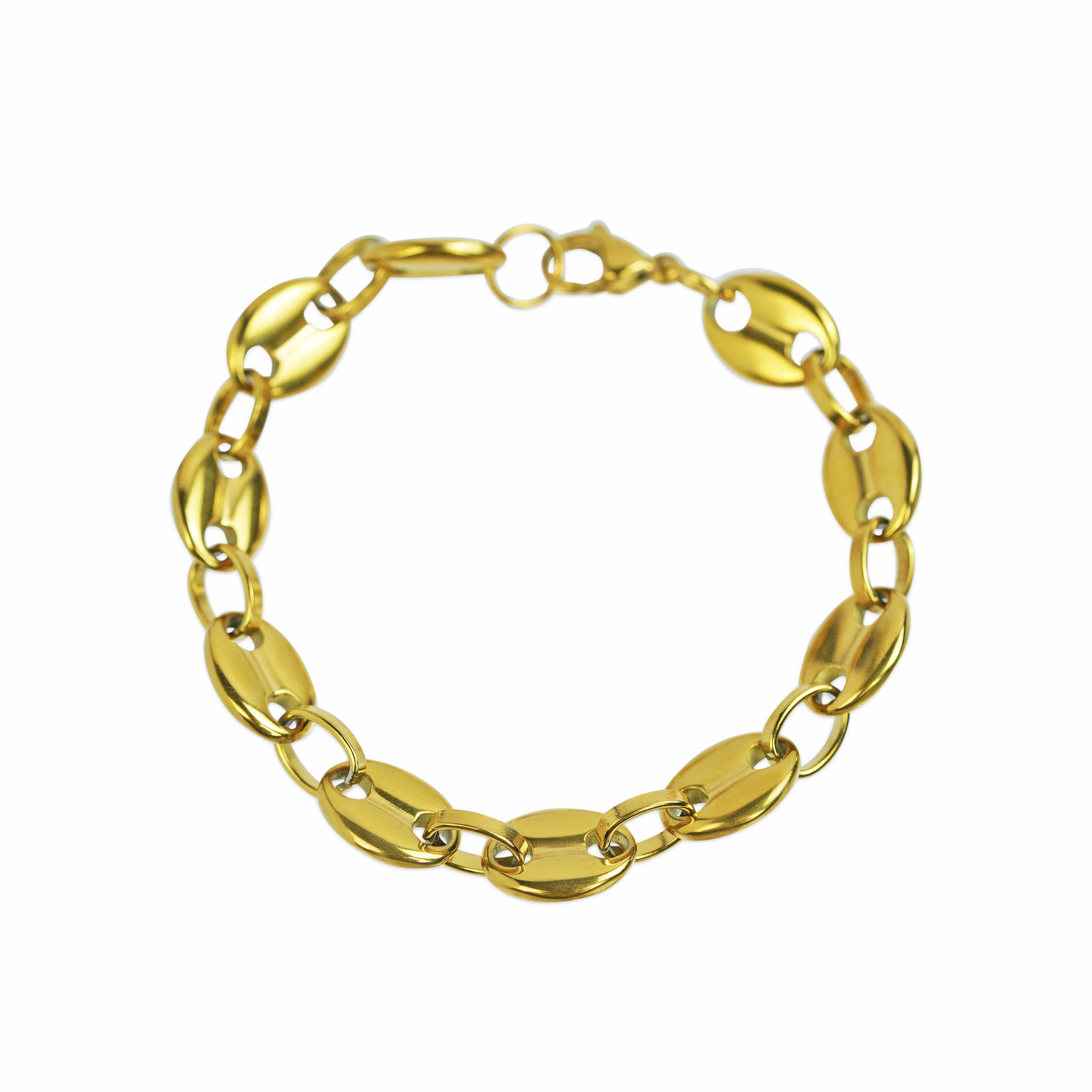 Brazalete Gucci Link 11 Mm Oro 18K