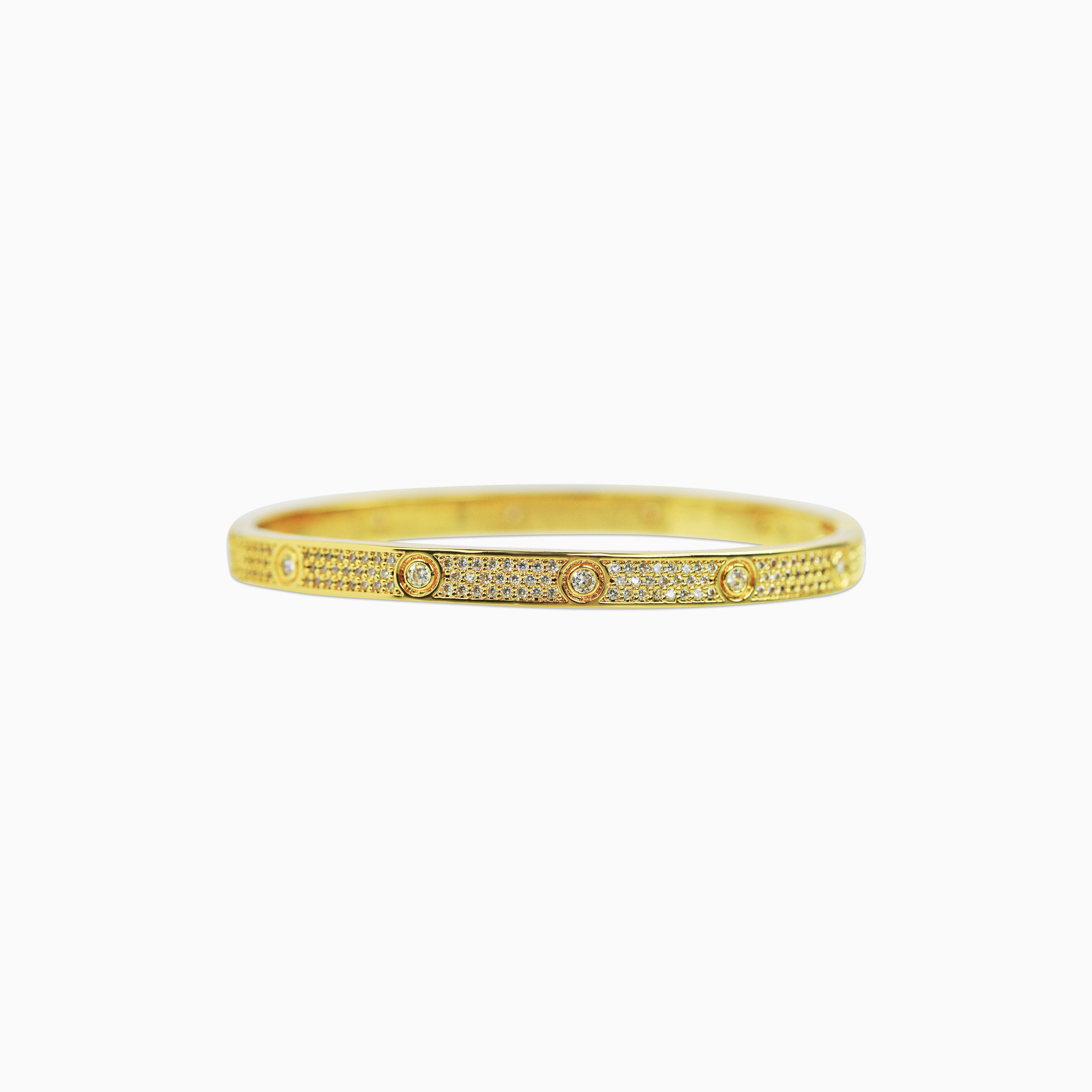 Brazalete Love Ice Oro 18K Mujer