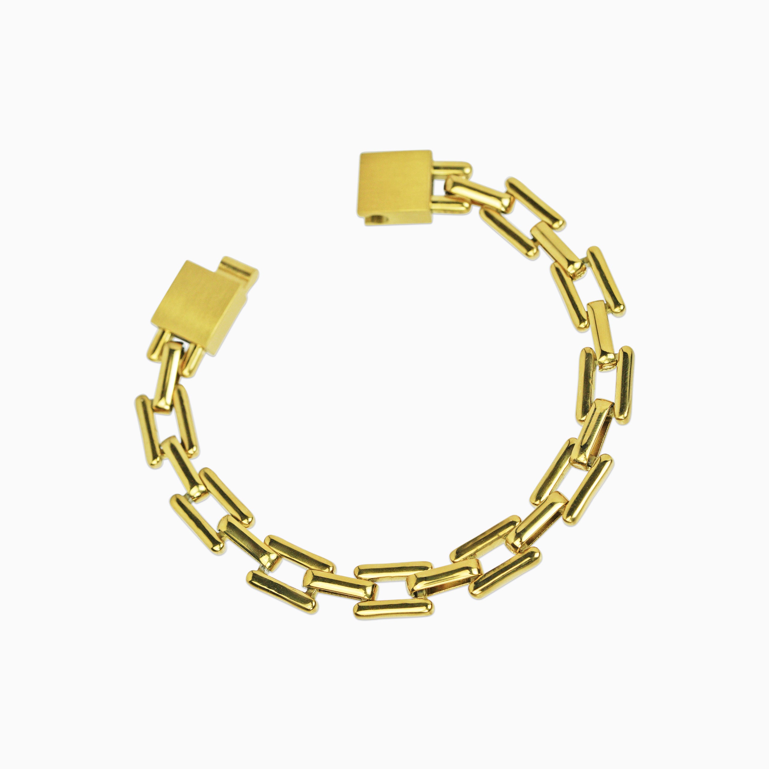 Brazalete Egypthian 6 Mm Oro 18K