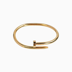 Brazalete Clavo Oro Rosa Mujer