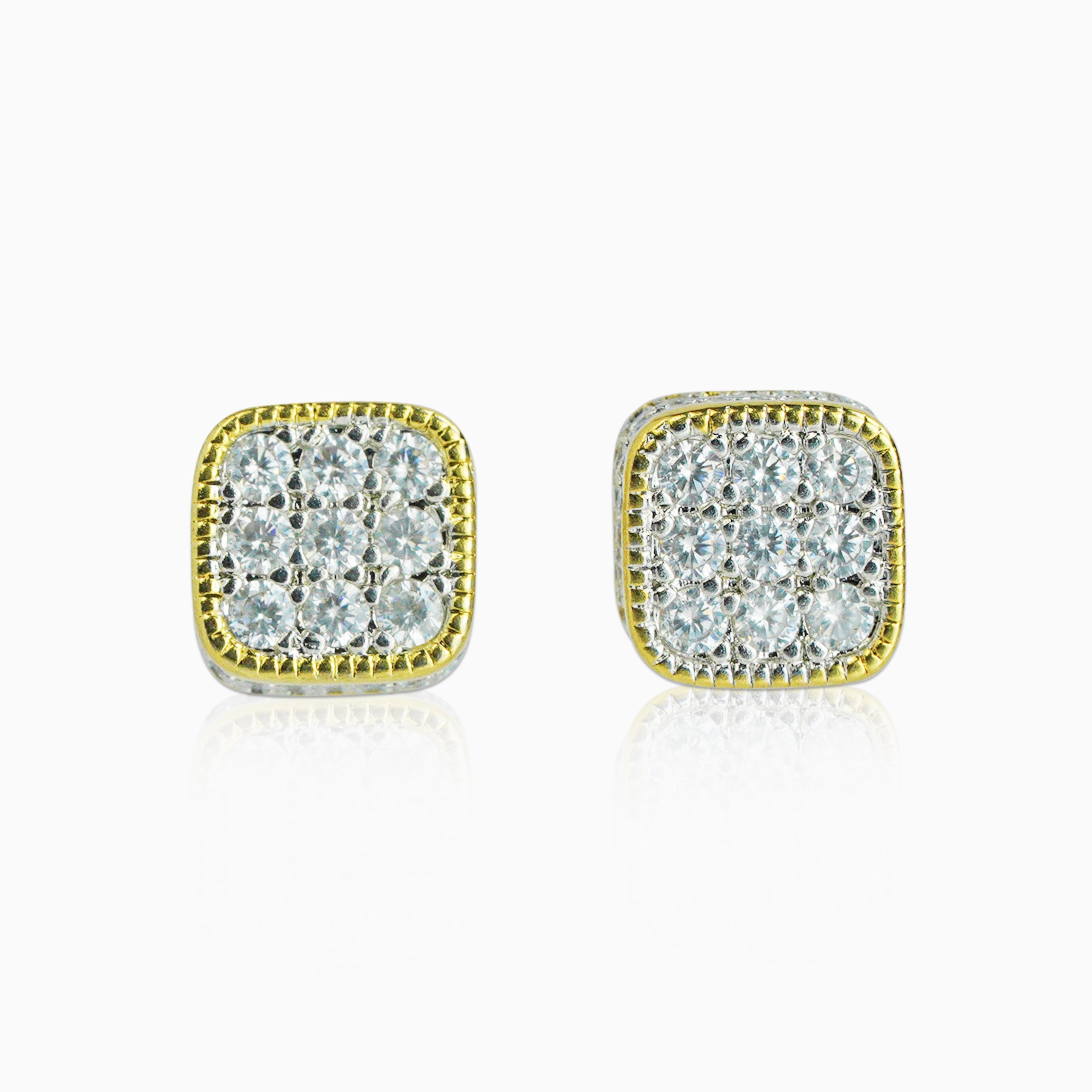 Pendientes Top Boy Oro 18K