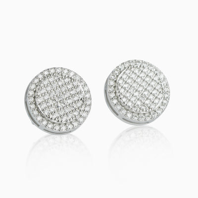 Pendientes Superstar VVS Moissanite + Plata 925