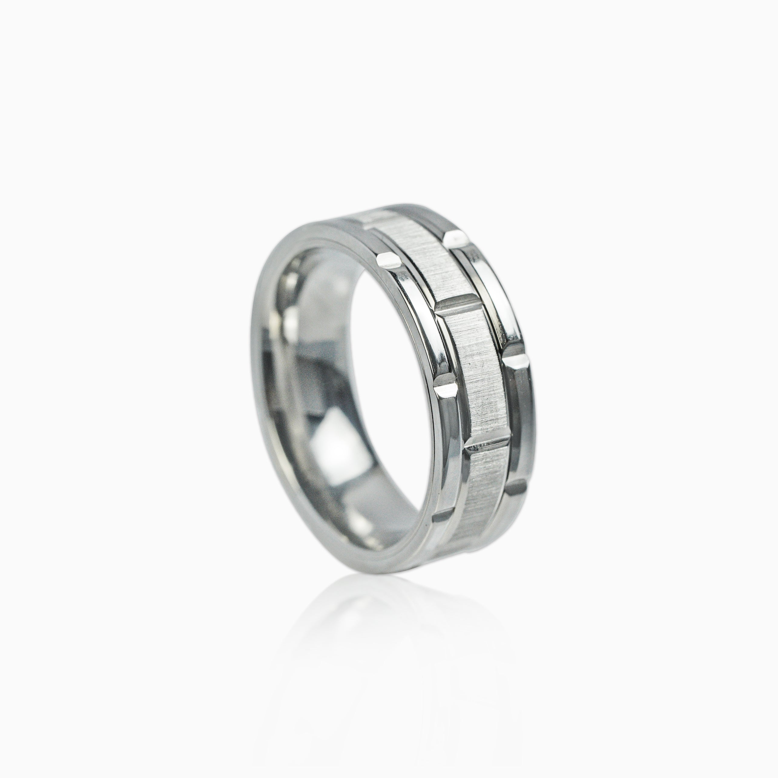 Anillo Boss Oro Blanco