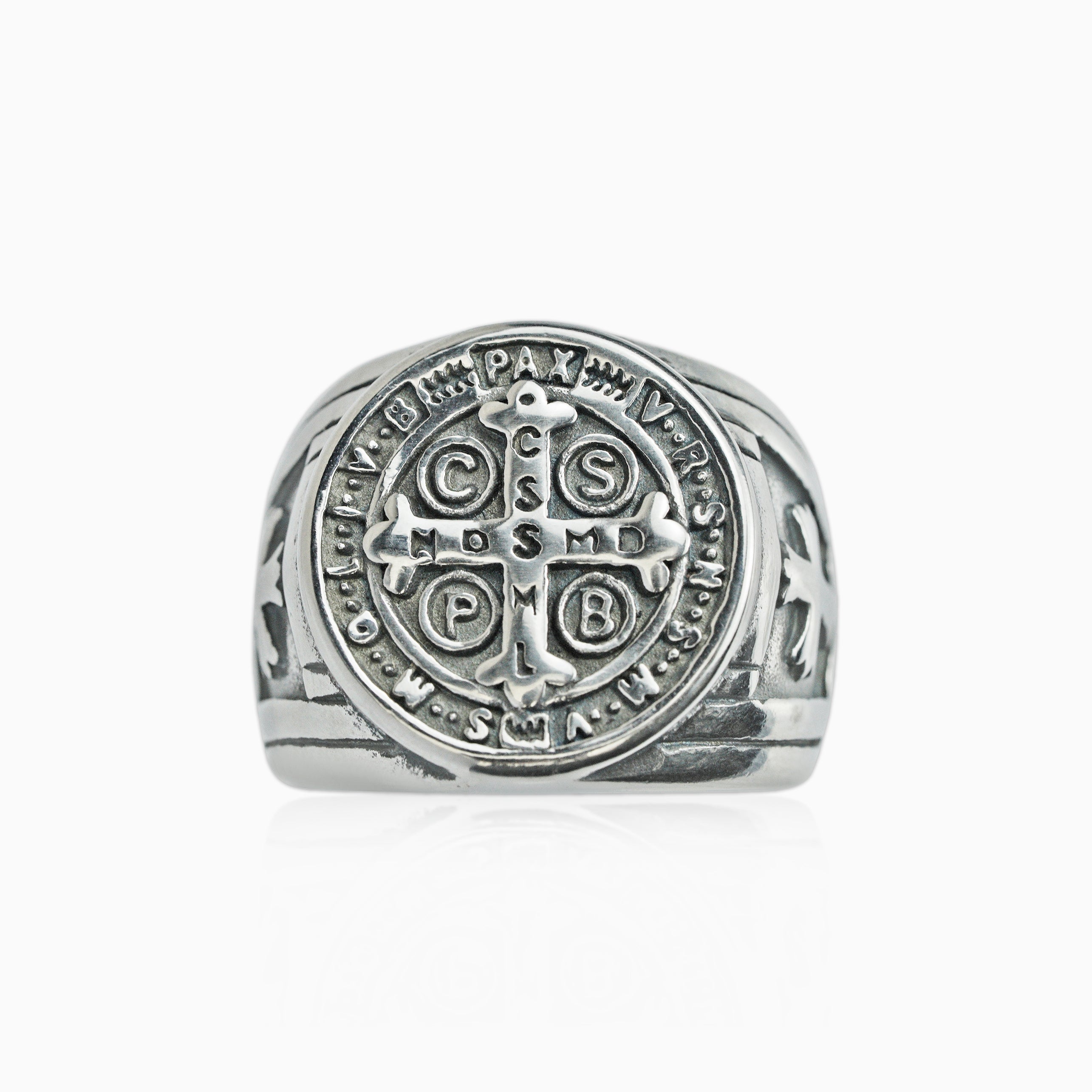 Anillo Sagrado Oro Blanco