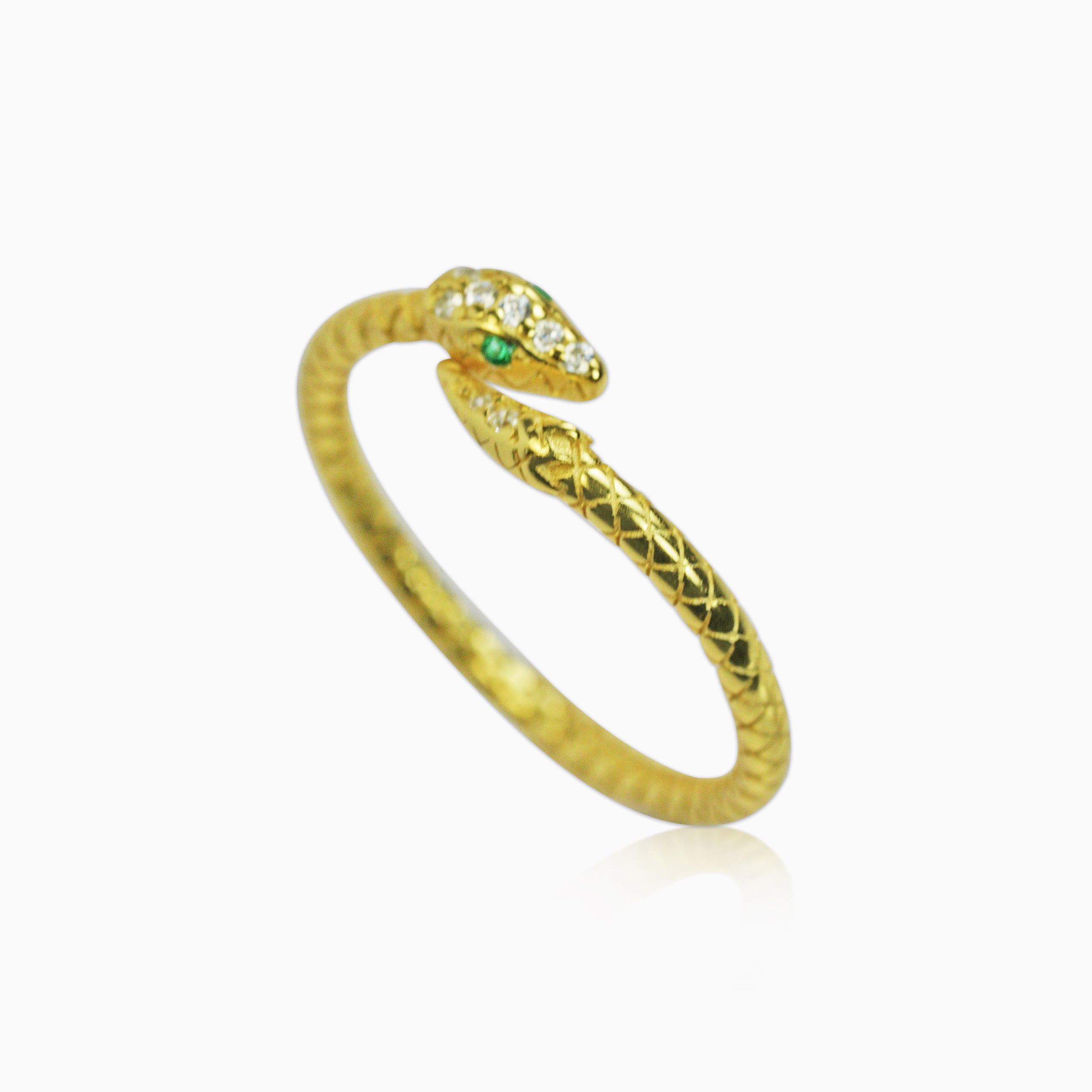 Anillo Serpiente Oro 18K