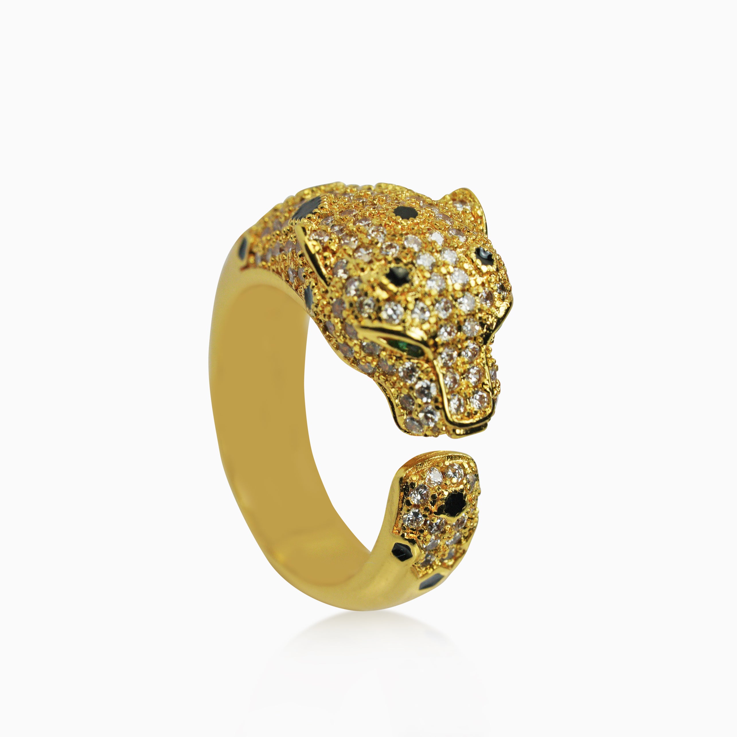 Anillo Pantera Ice Oro 18K