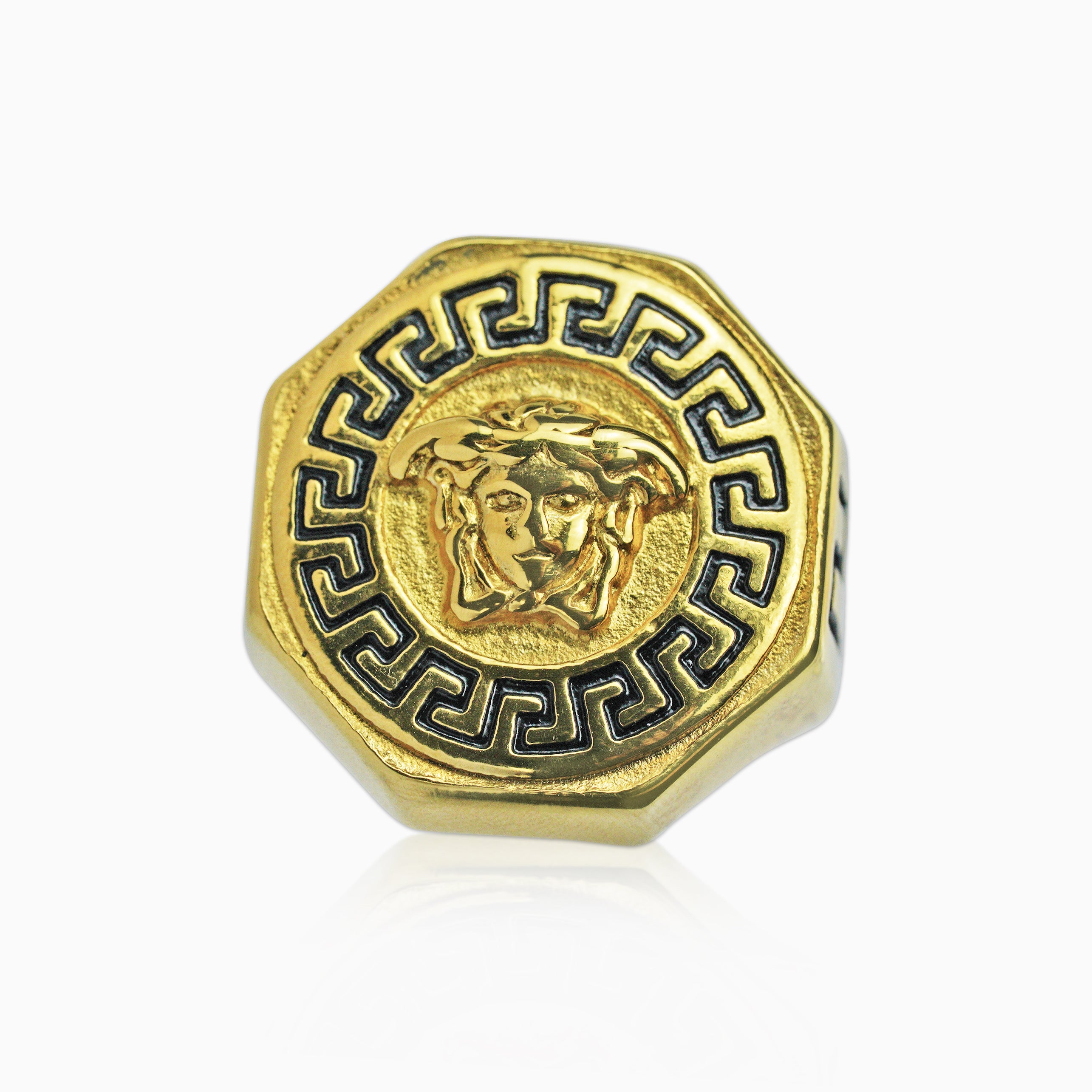 Anillo Medusa Oro 18K