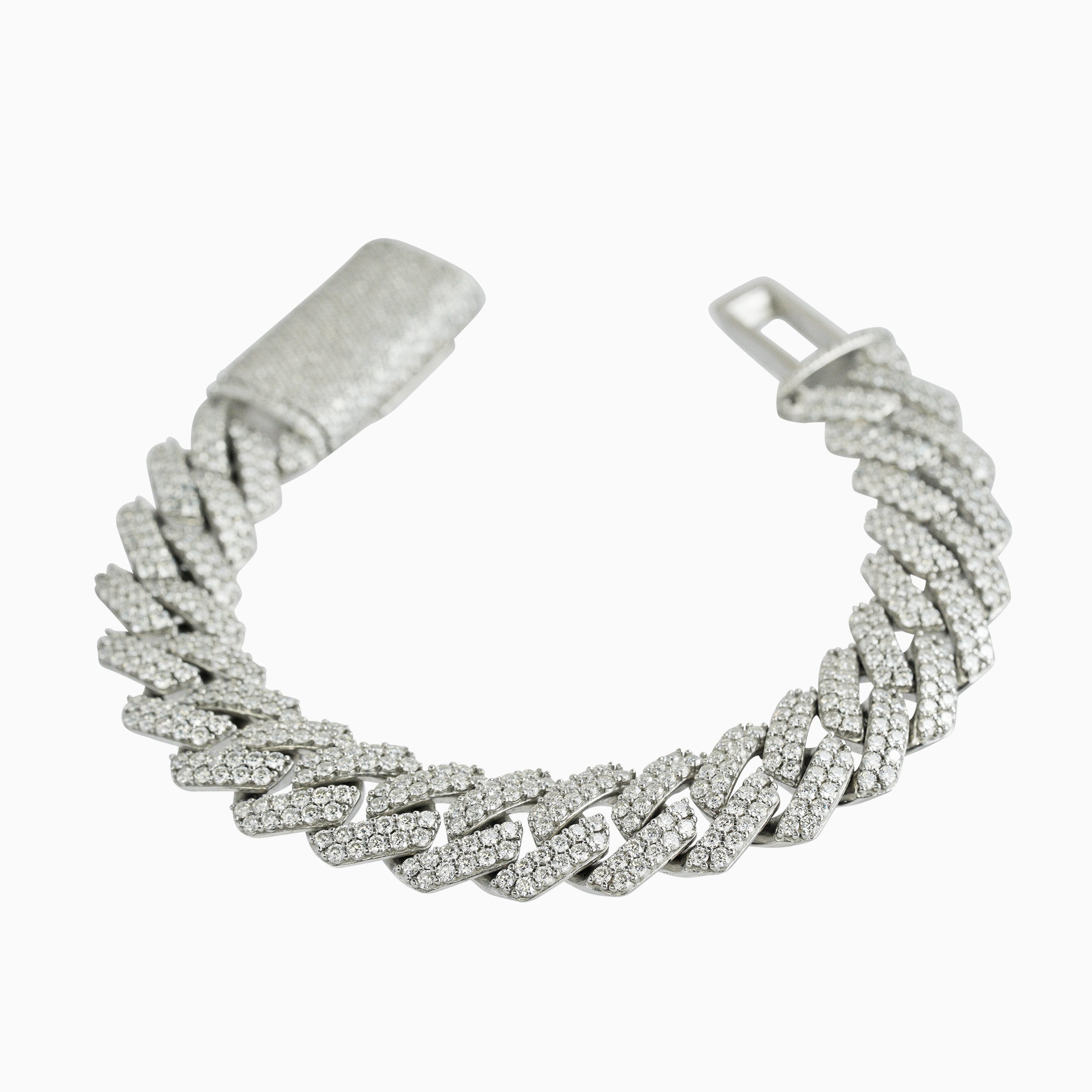 Brazalete Cubana Prong VVS 14mm