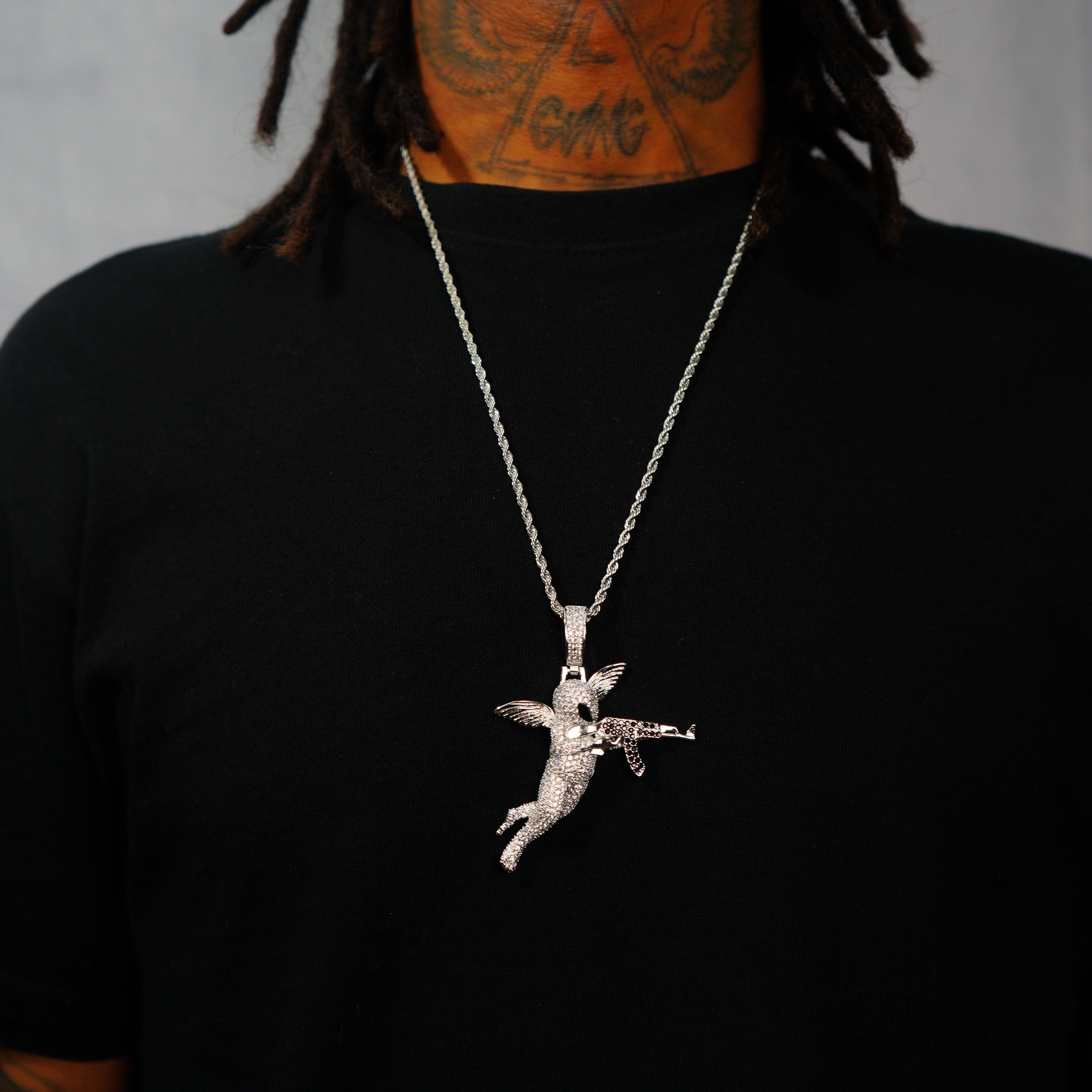 Colgante Ak-Alien Oro Blanco