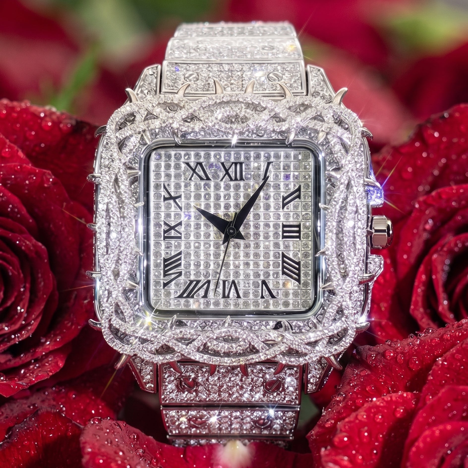 Reloj Santoz Spike Oro Blanco