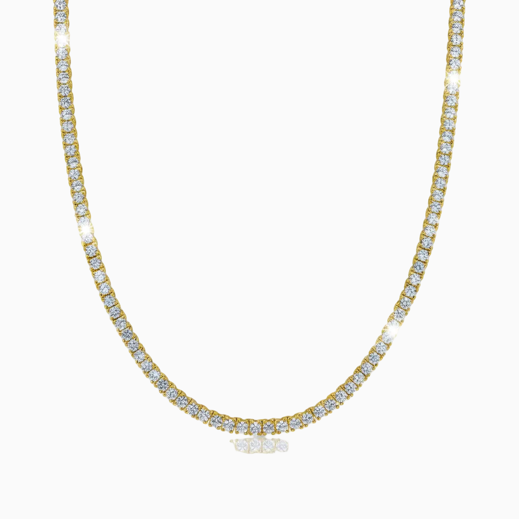 Cadena Tenis 2.0 Oro 18K