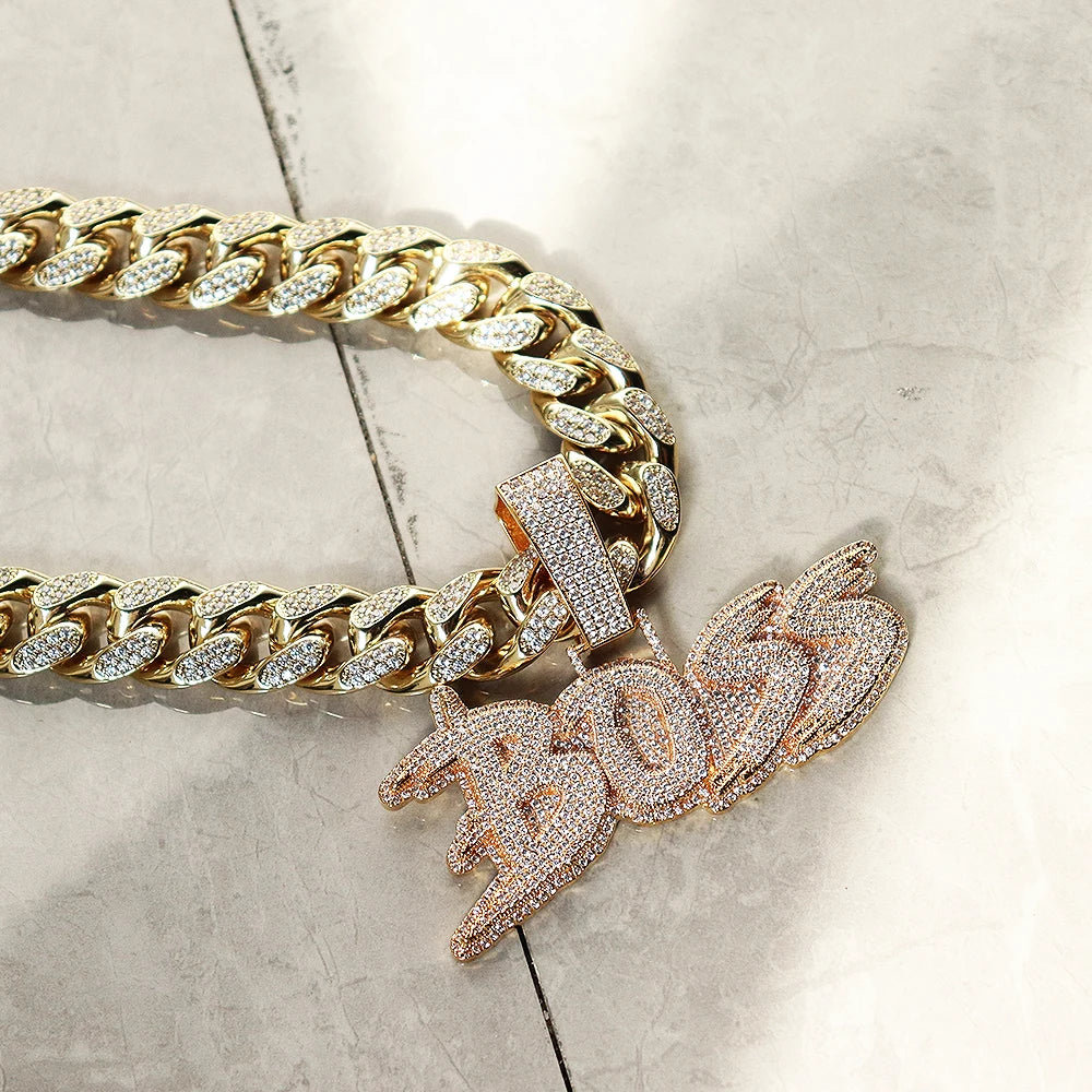 Colgante Personalizado Savage Oro