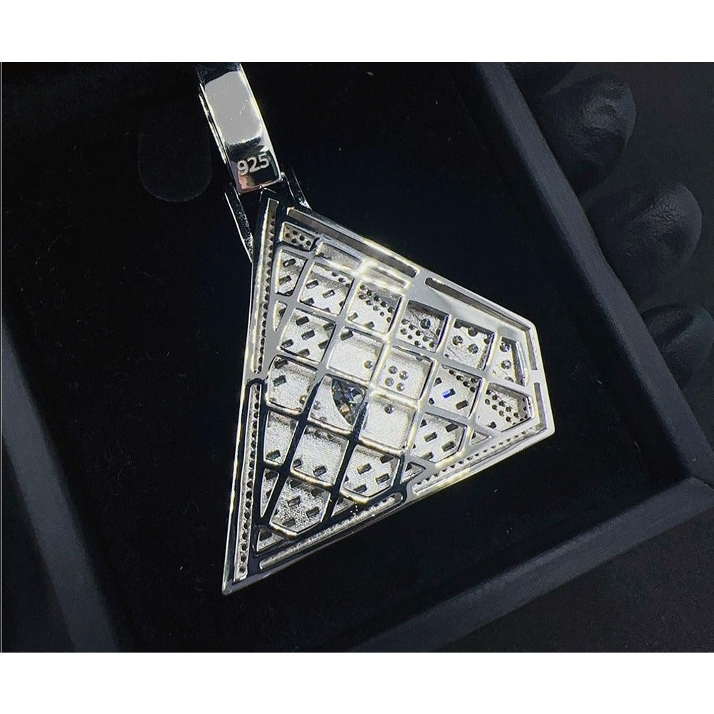 Colgante Illuminati Oro Blanco