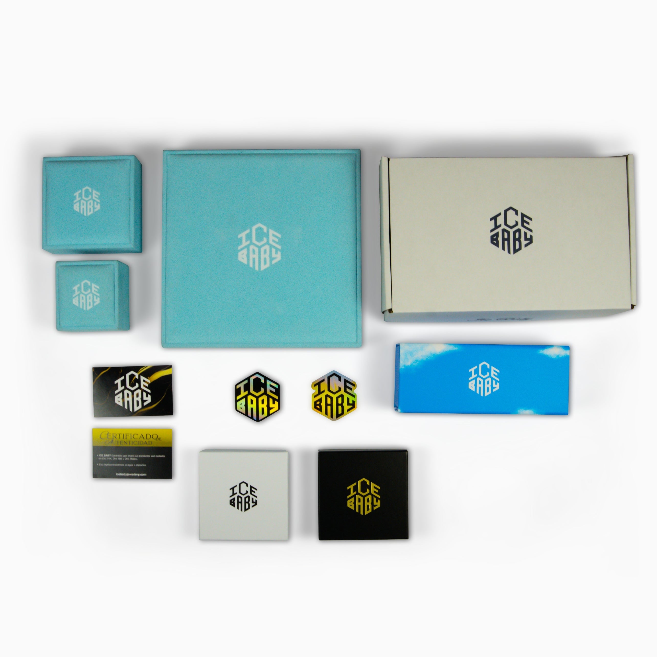 Colgante Rompecorazones Pequeño Oro Blanco