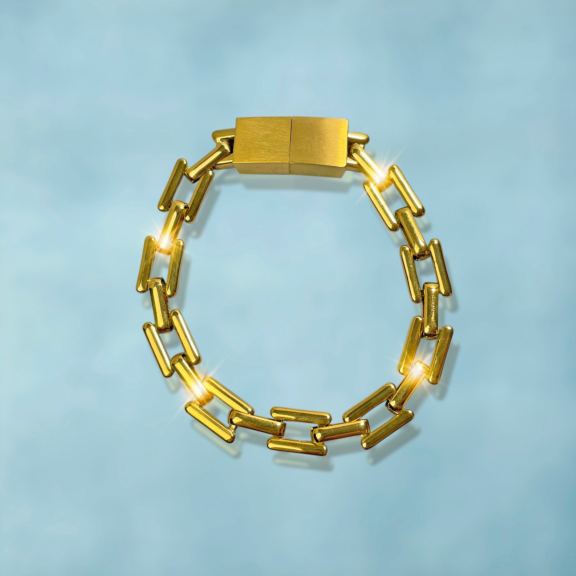 Brazalete Egypthian 6 Mm Oro 18K