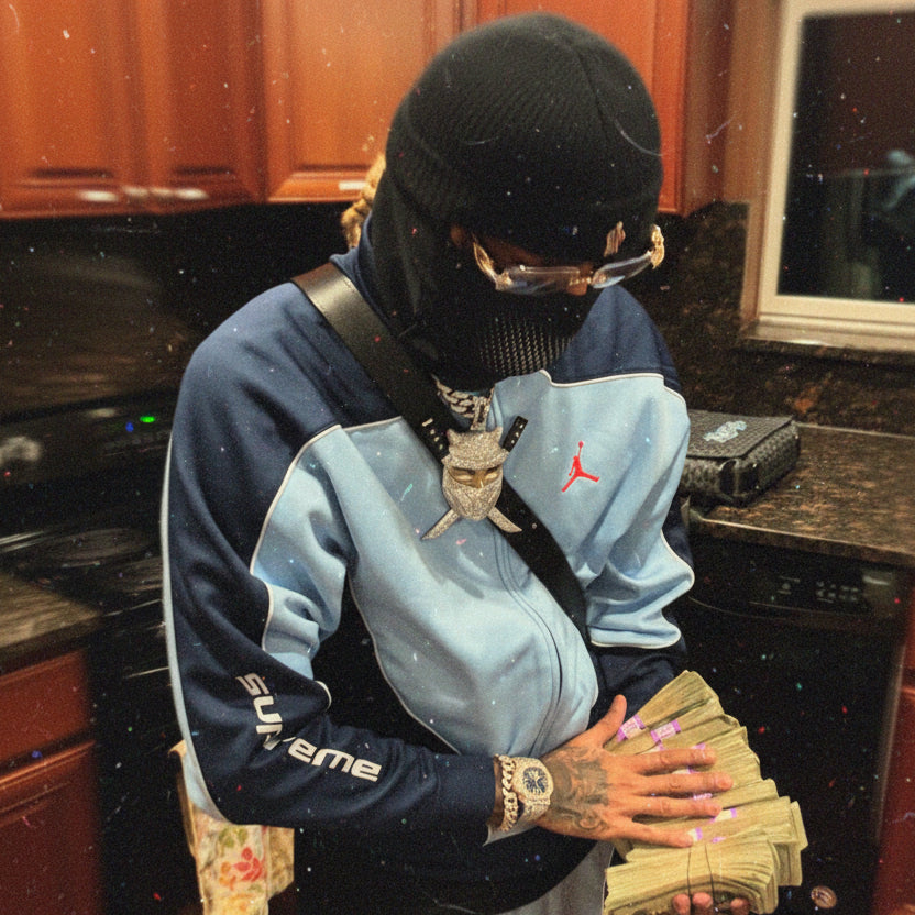 Ninja Pendant Limited Edition White Gold