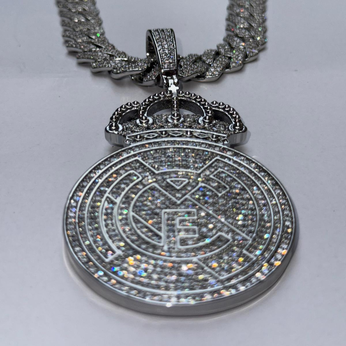 Colgante Real Madrid Oro Blanco