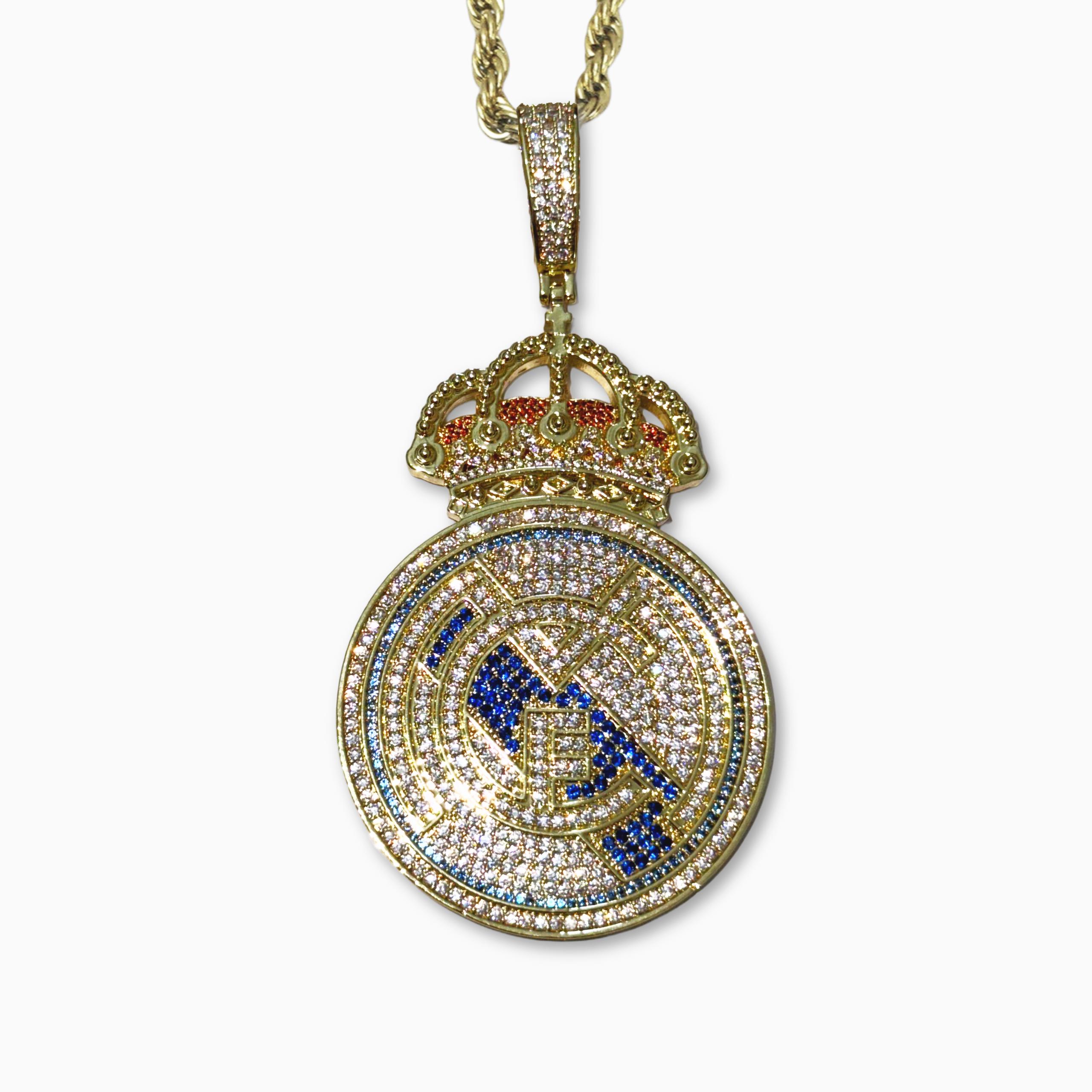 Colgante Real Madrid Oro 14K