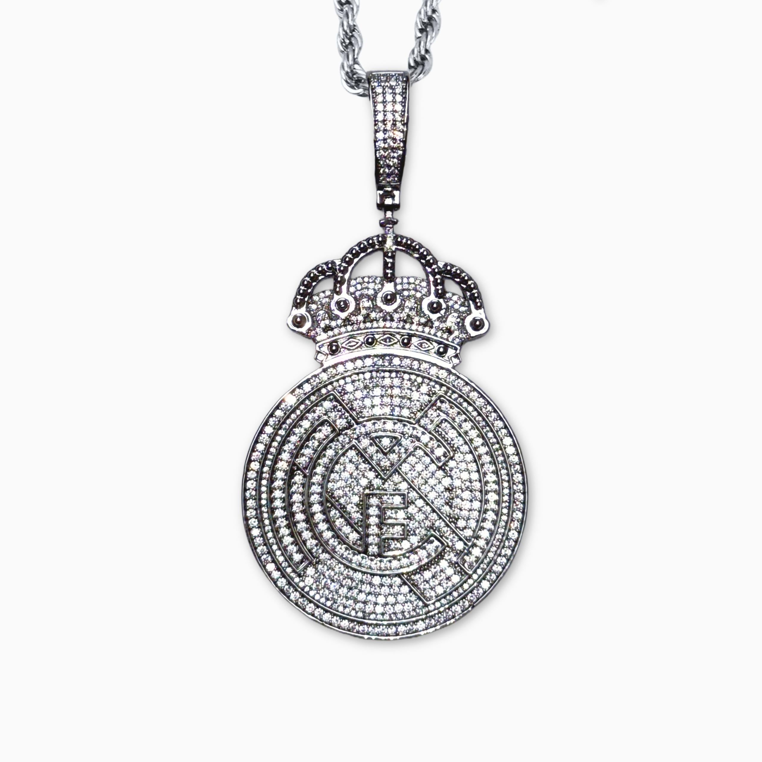 Colgante Real Madrid Oro Blanco