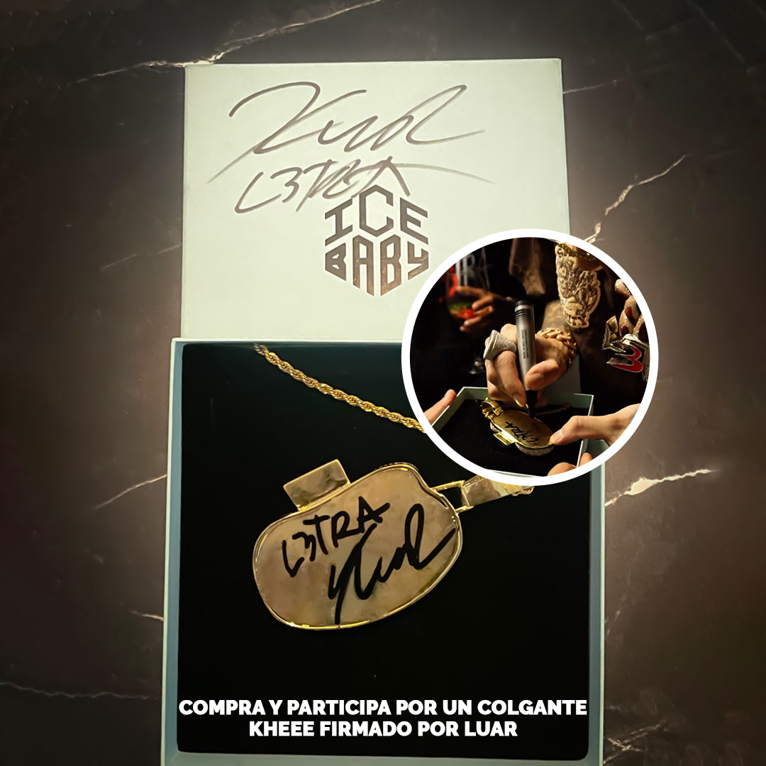 Colgante L3tra Grande Oro 18K