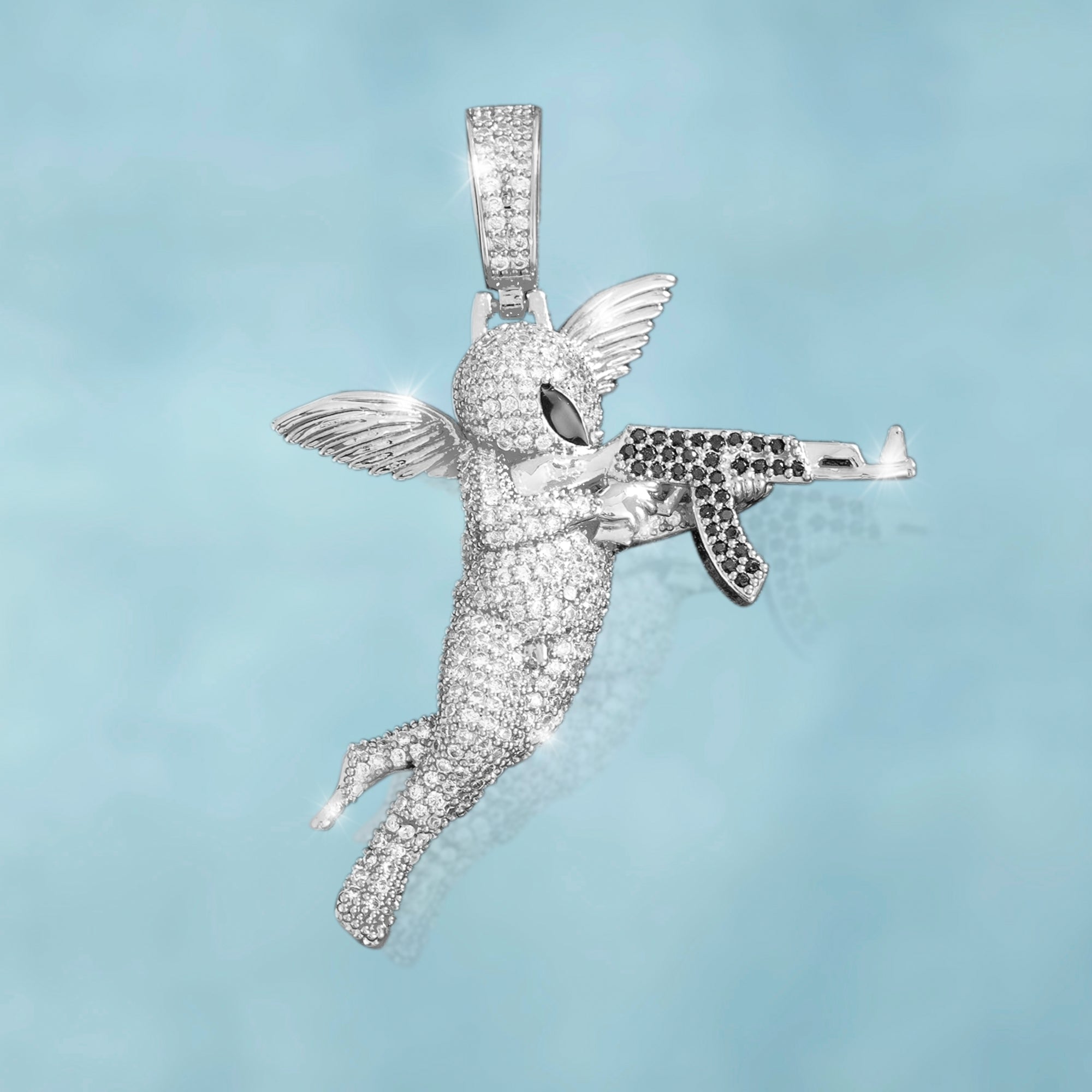 Colgante Ak-Alien Oro Blanco